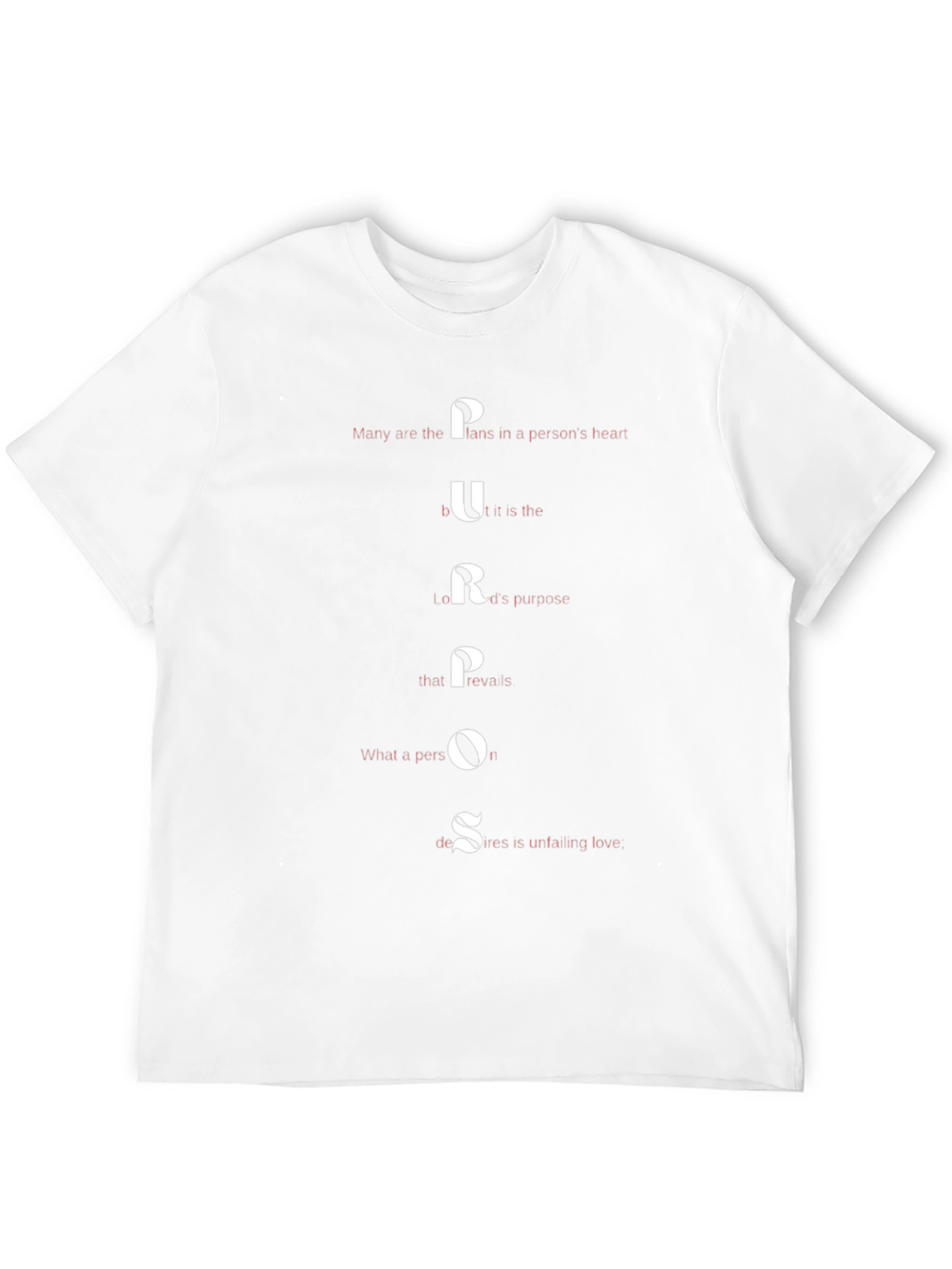 Purpose T-Shirt: Mens Black Graphic Tee