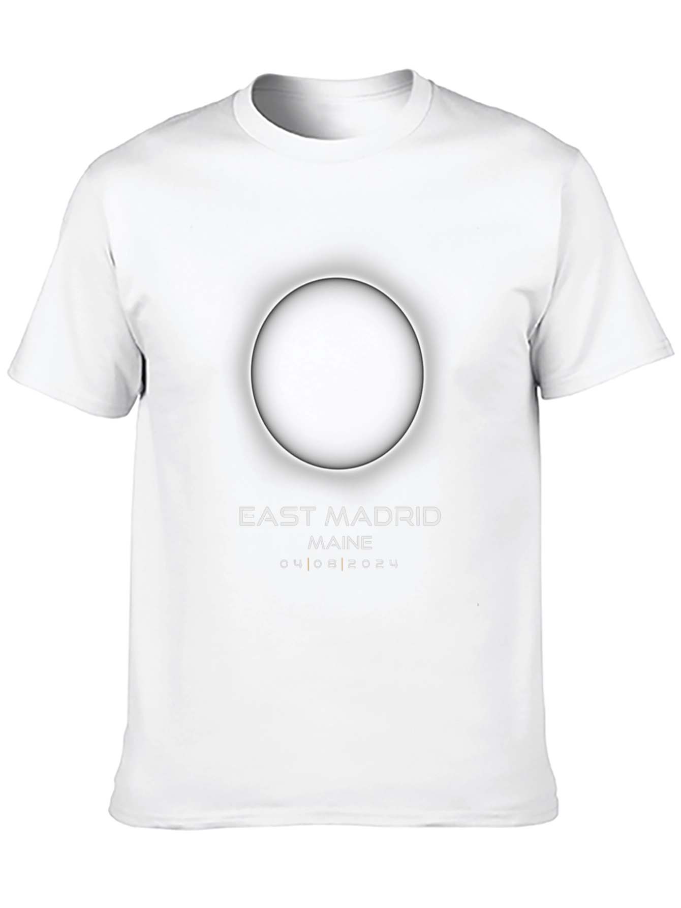 East Madrid Maine Eclipse 04/08/2024 T-Shirt