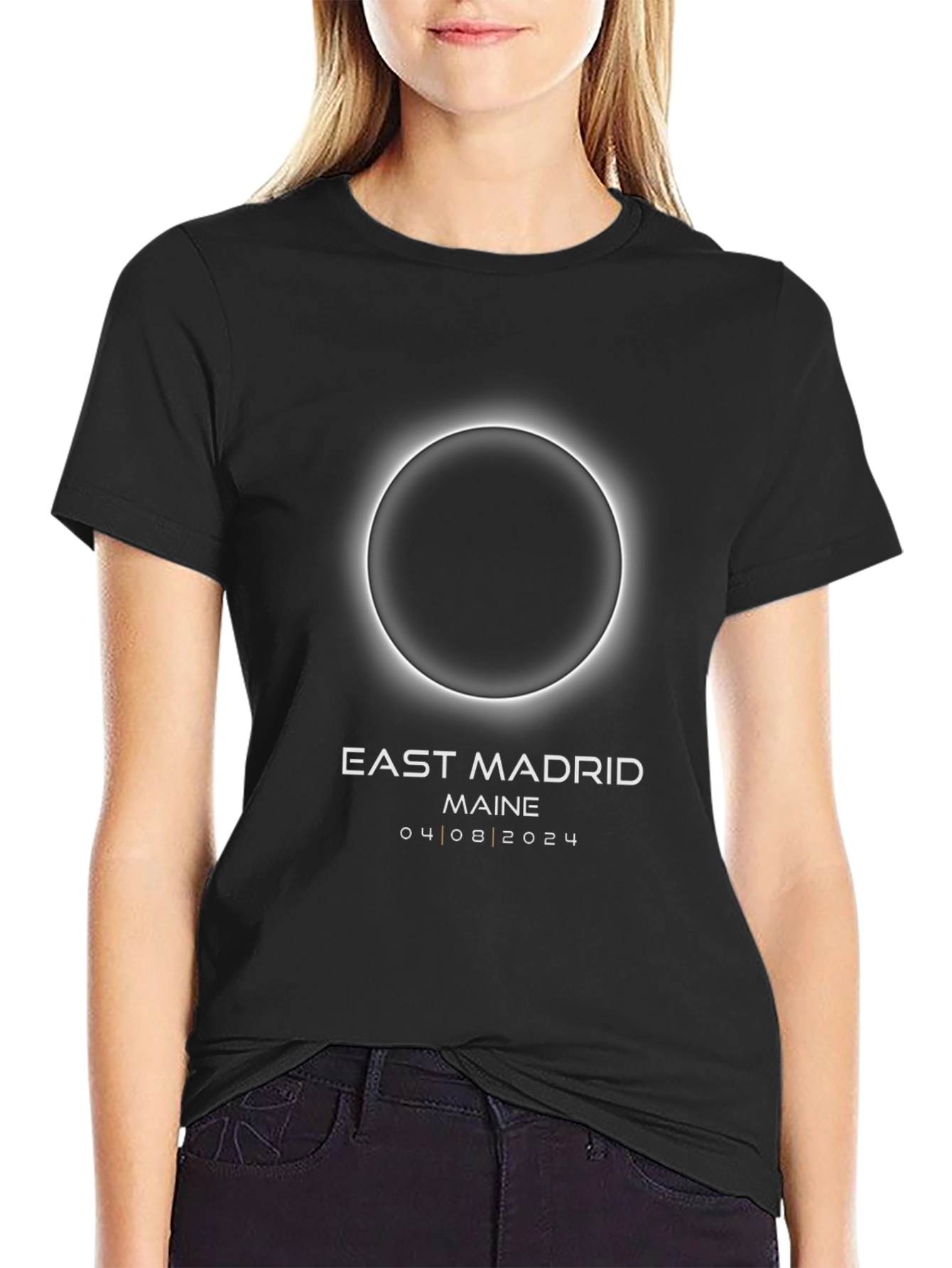 East Madrid Maine Eclipse 04/08/2024 T-Shirt