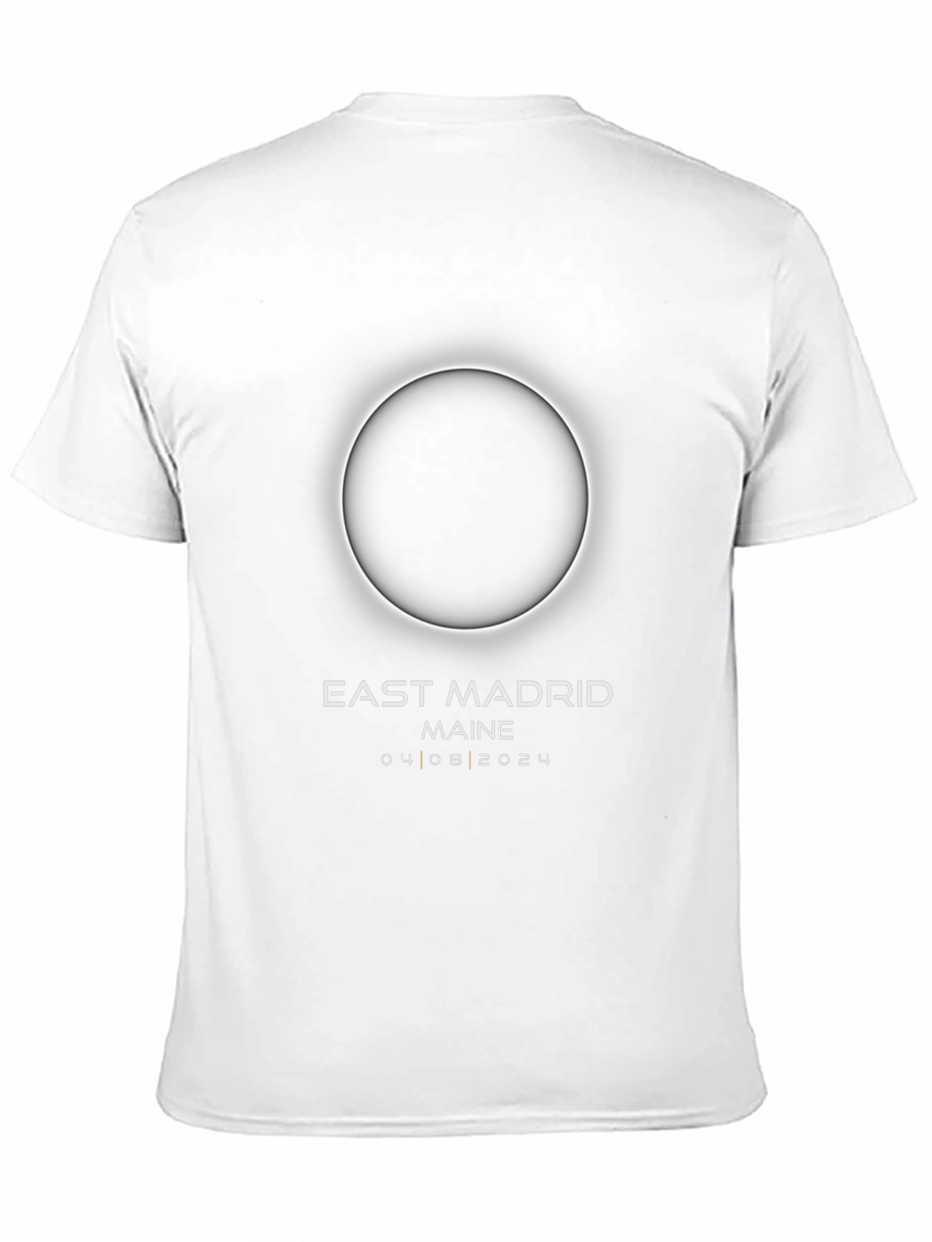 East Madrid Maine Eclipse 04/08/2024 T-Shirt
