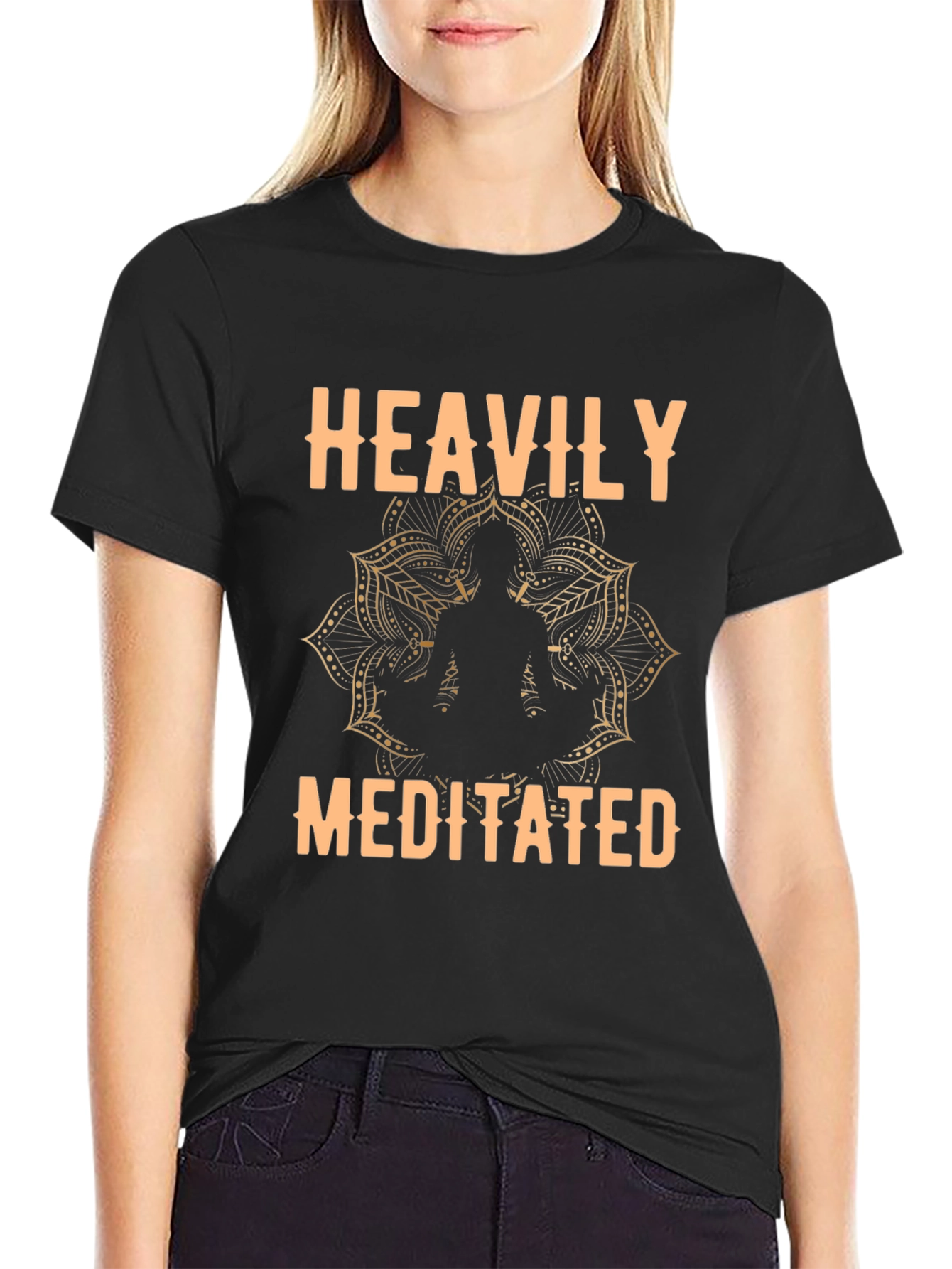 Heavily Meditated Graphic Tee - Unisex