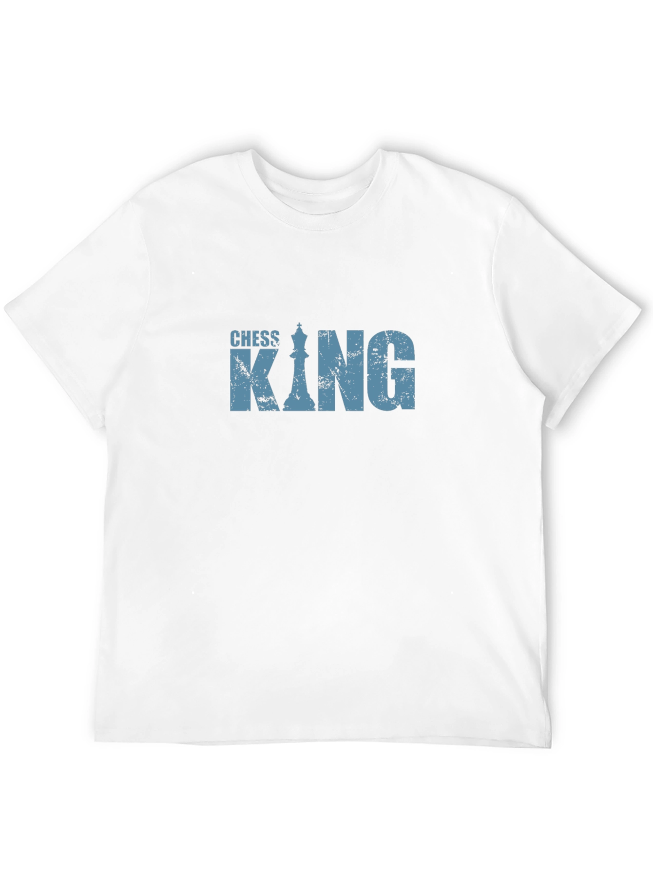 Chess King Graphic T-Shirt - Black Cotton Tee