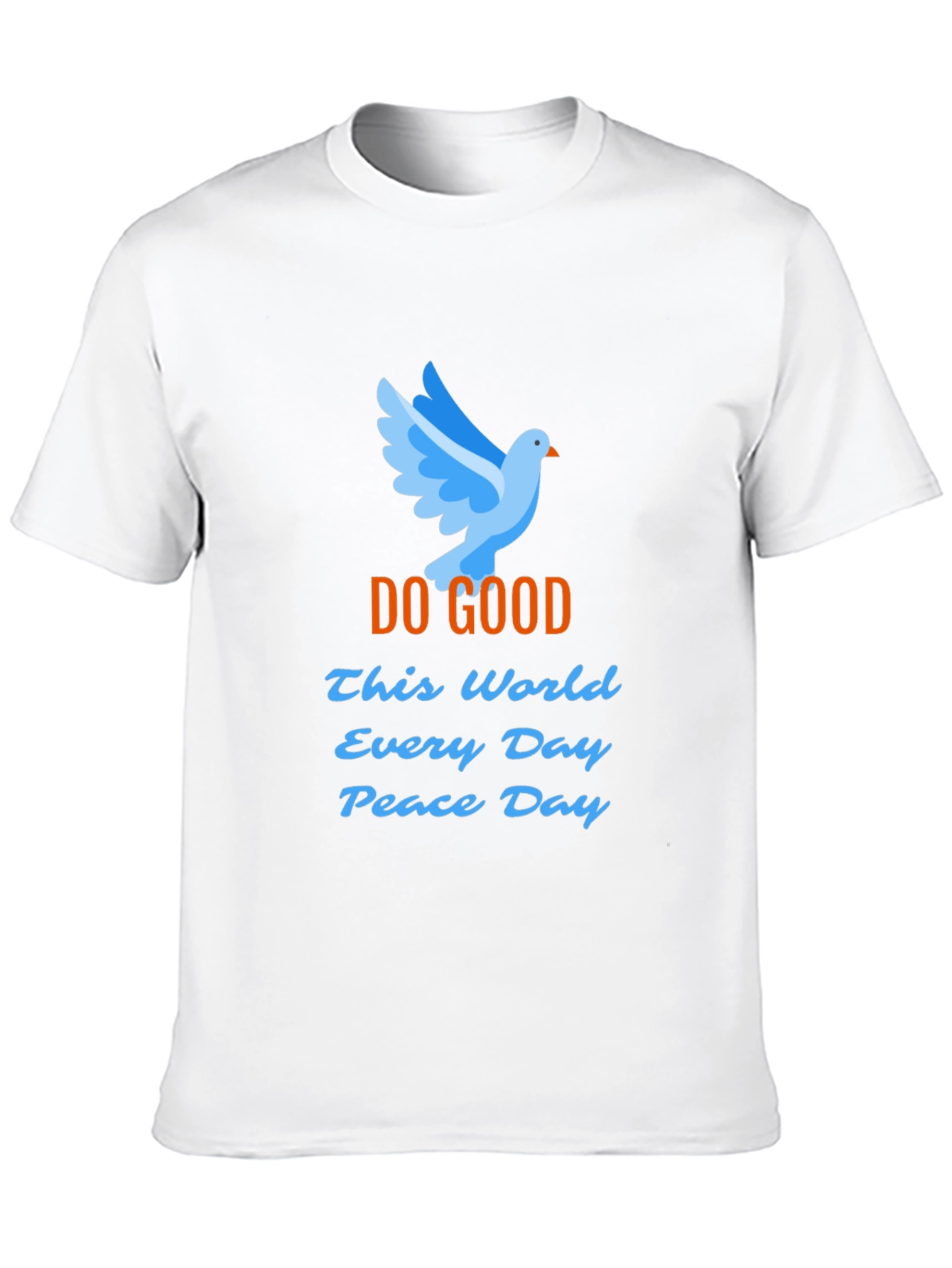 Peace Dove Graphic T-Shirt - Do Good Peace Day