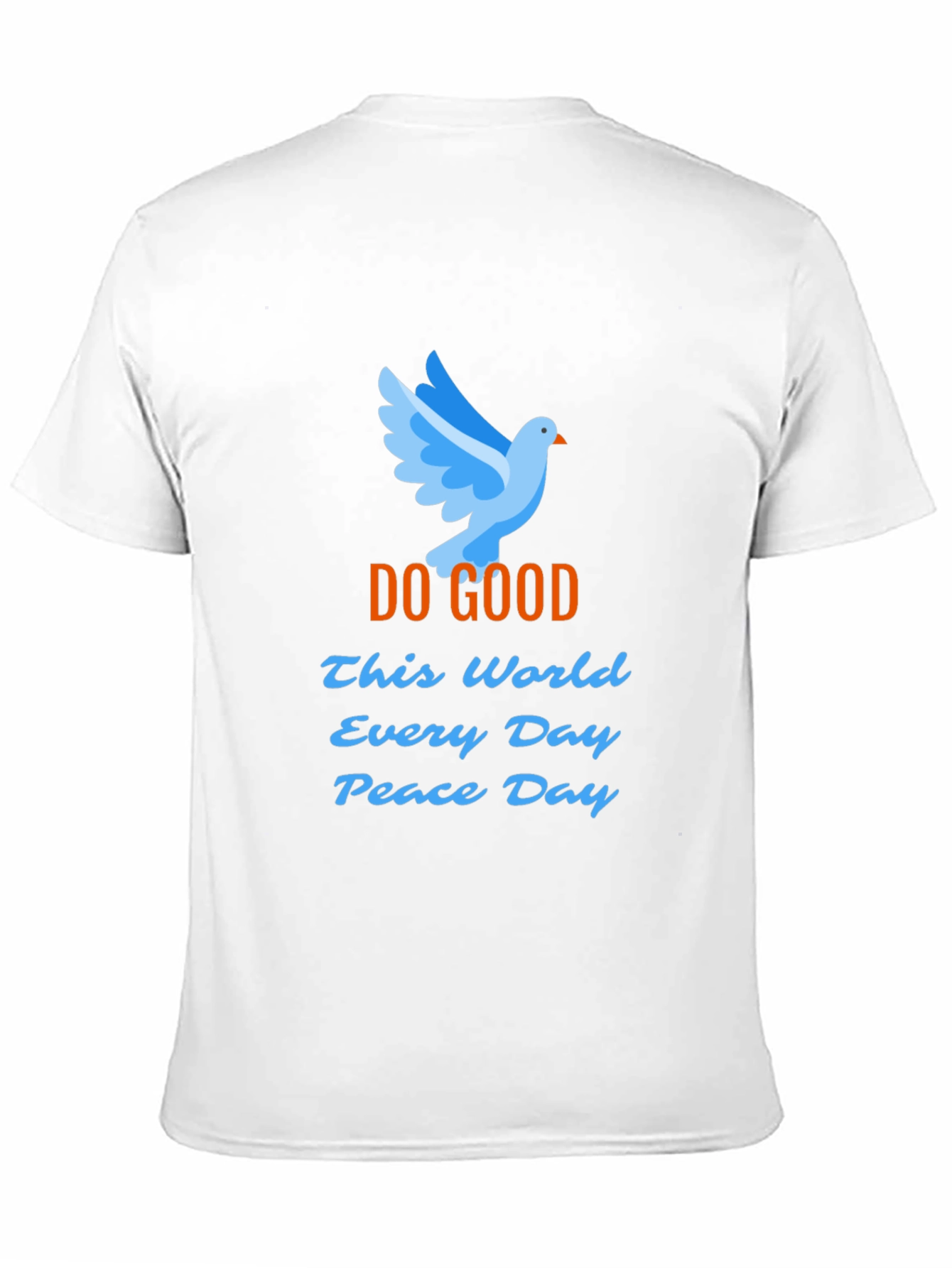 Peace Dove Graphic T-Shirt - Do Good Peace Day