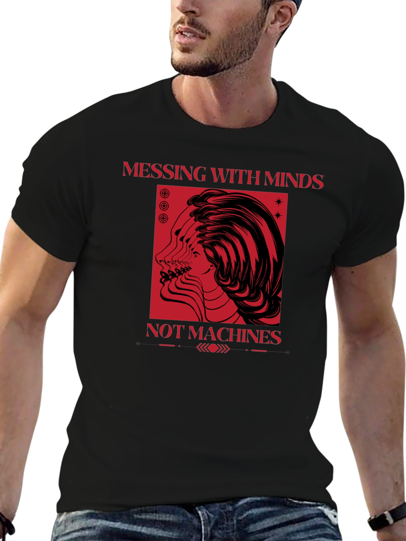 Messing with Minds T-Shirt - Unique Graphic Tee