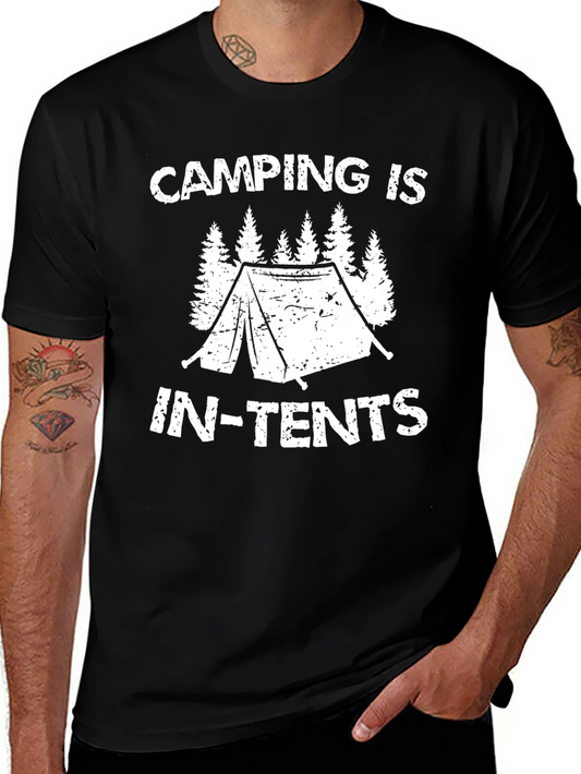 Camping Is In-Tents T-Shirt