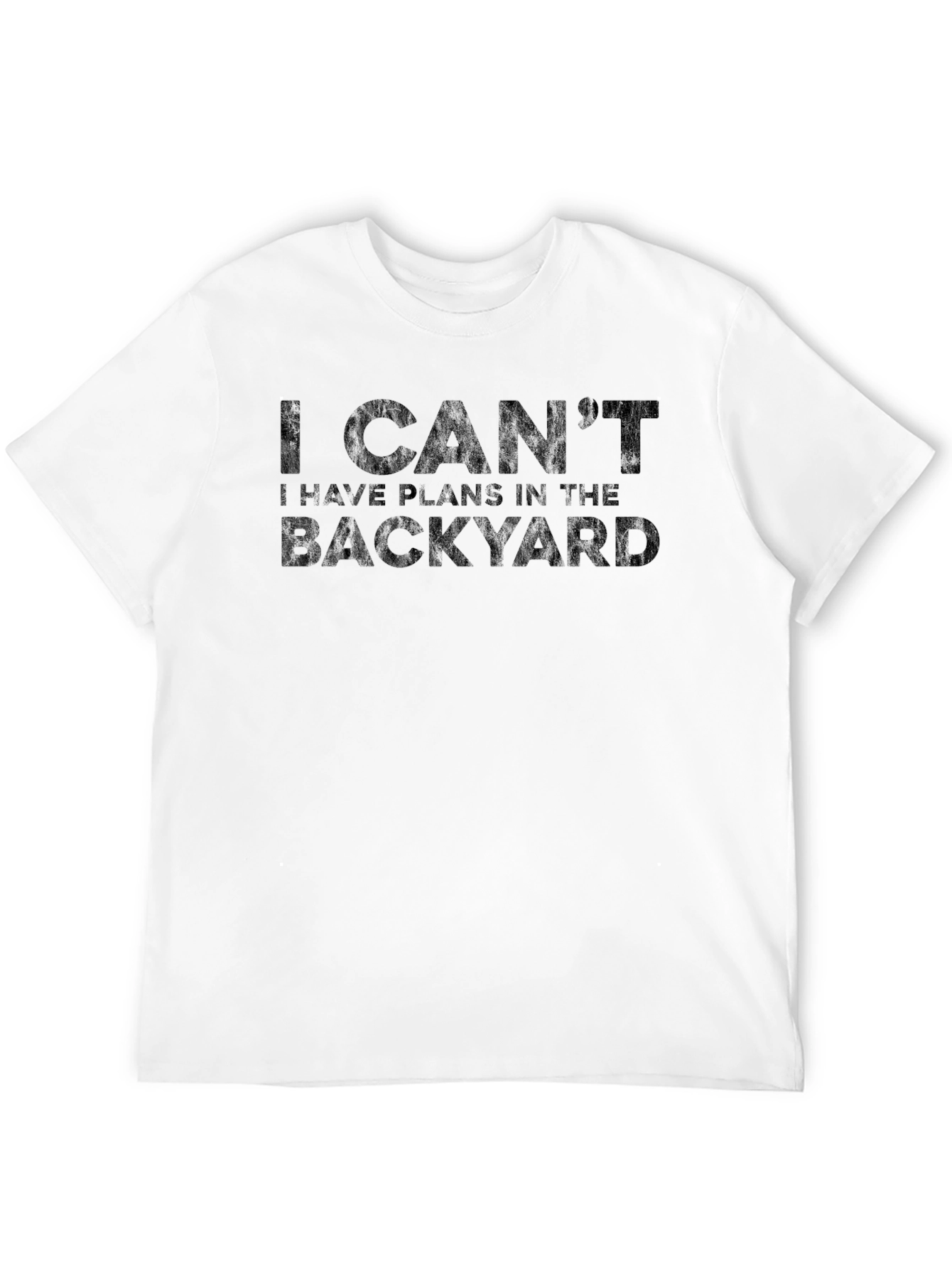 Backyard Plans Graphic Tee - Soft Cotton Comfort