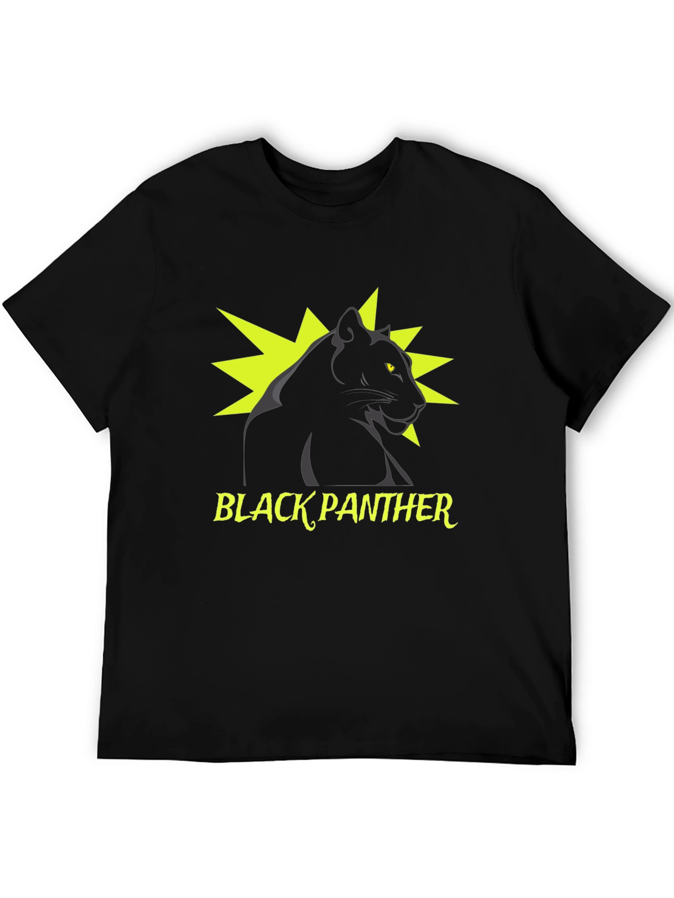 Black Panther Graphic Tee - Stylish Mens T-Shirt