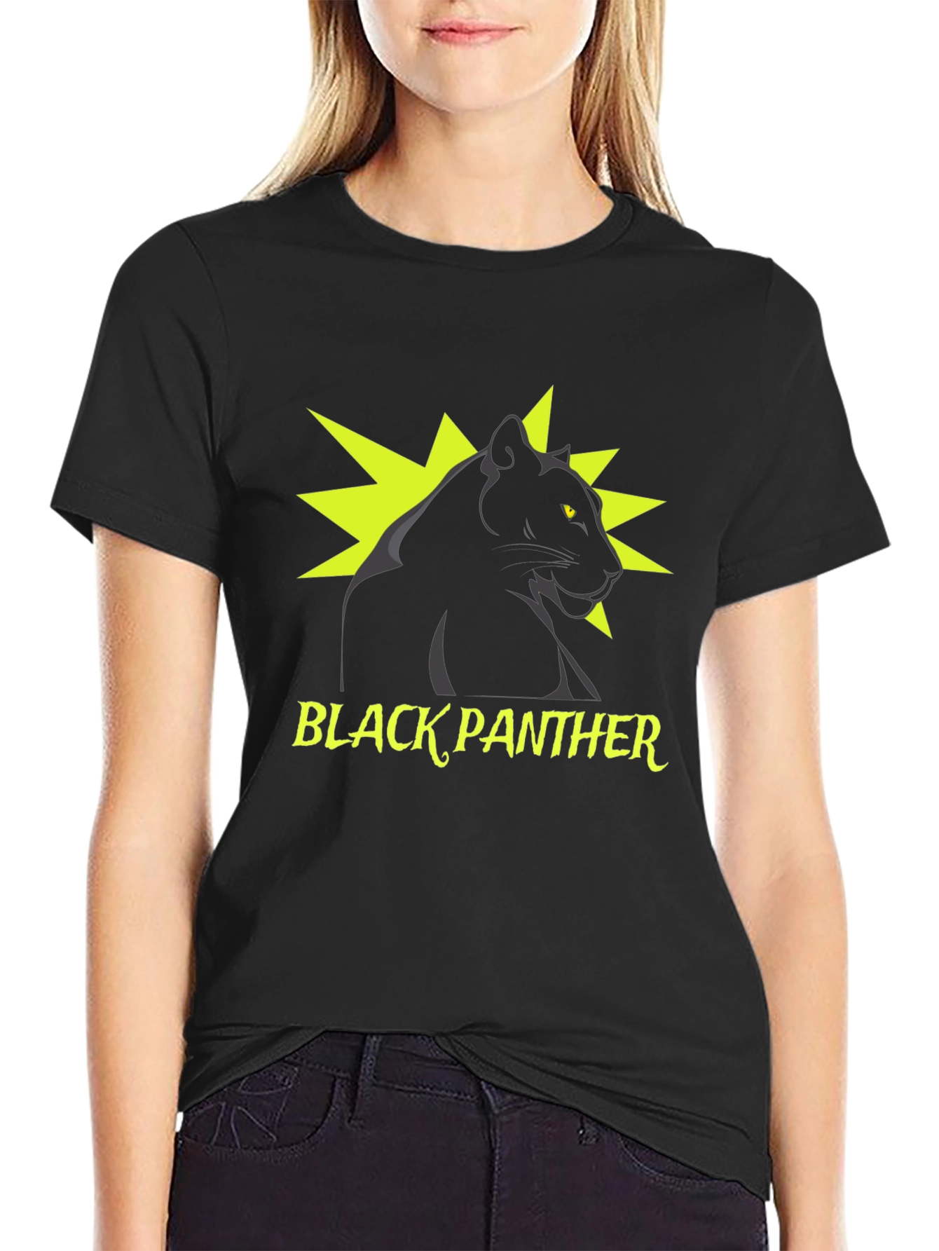Black Panther Graphic Tee - Stylish Mens T-Shirt