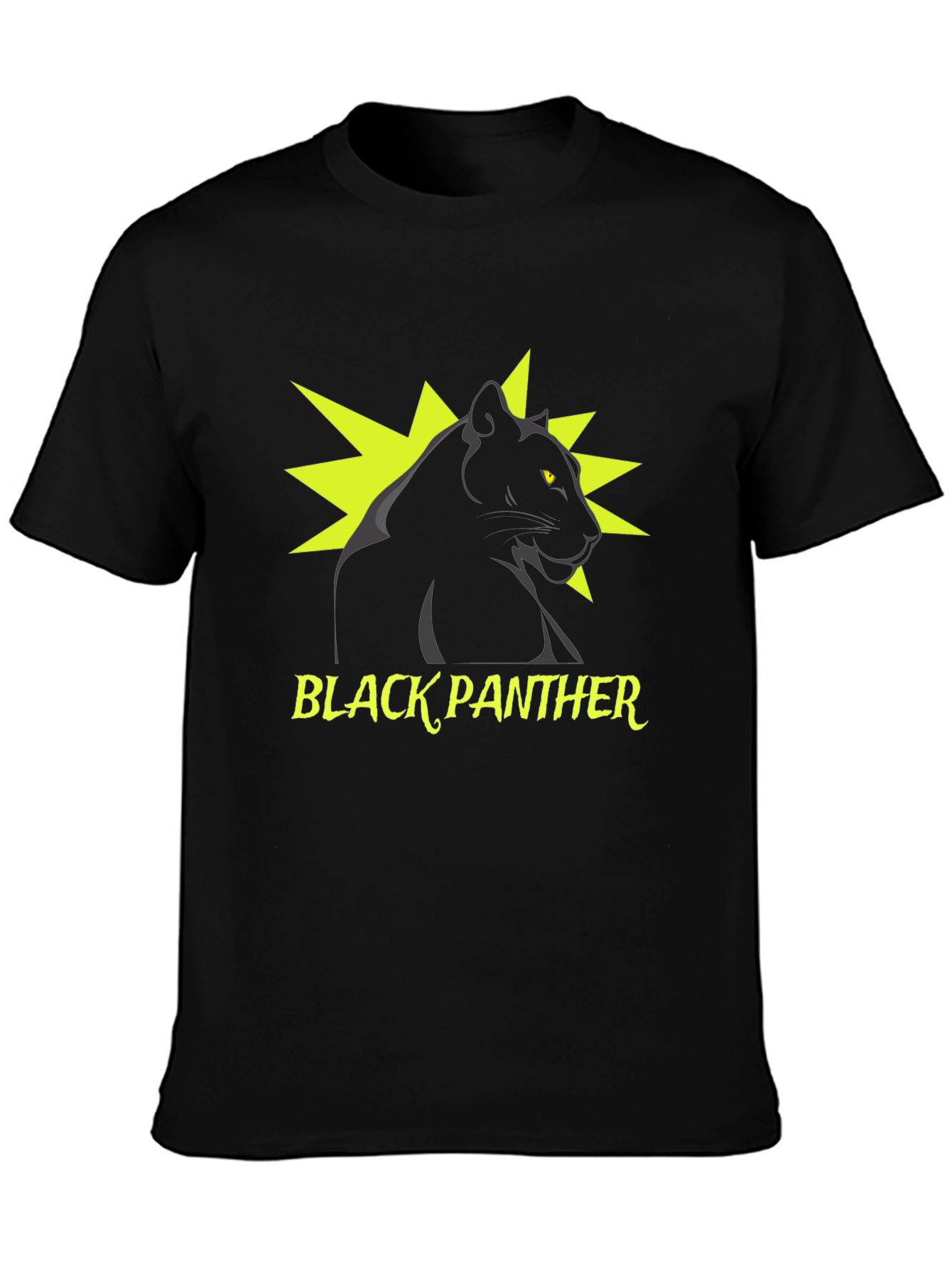 Black Panther Graphic Tee - Stylish Mens T-Shirt