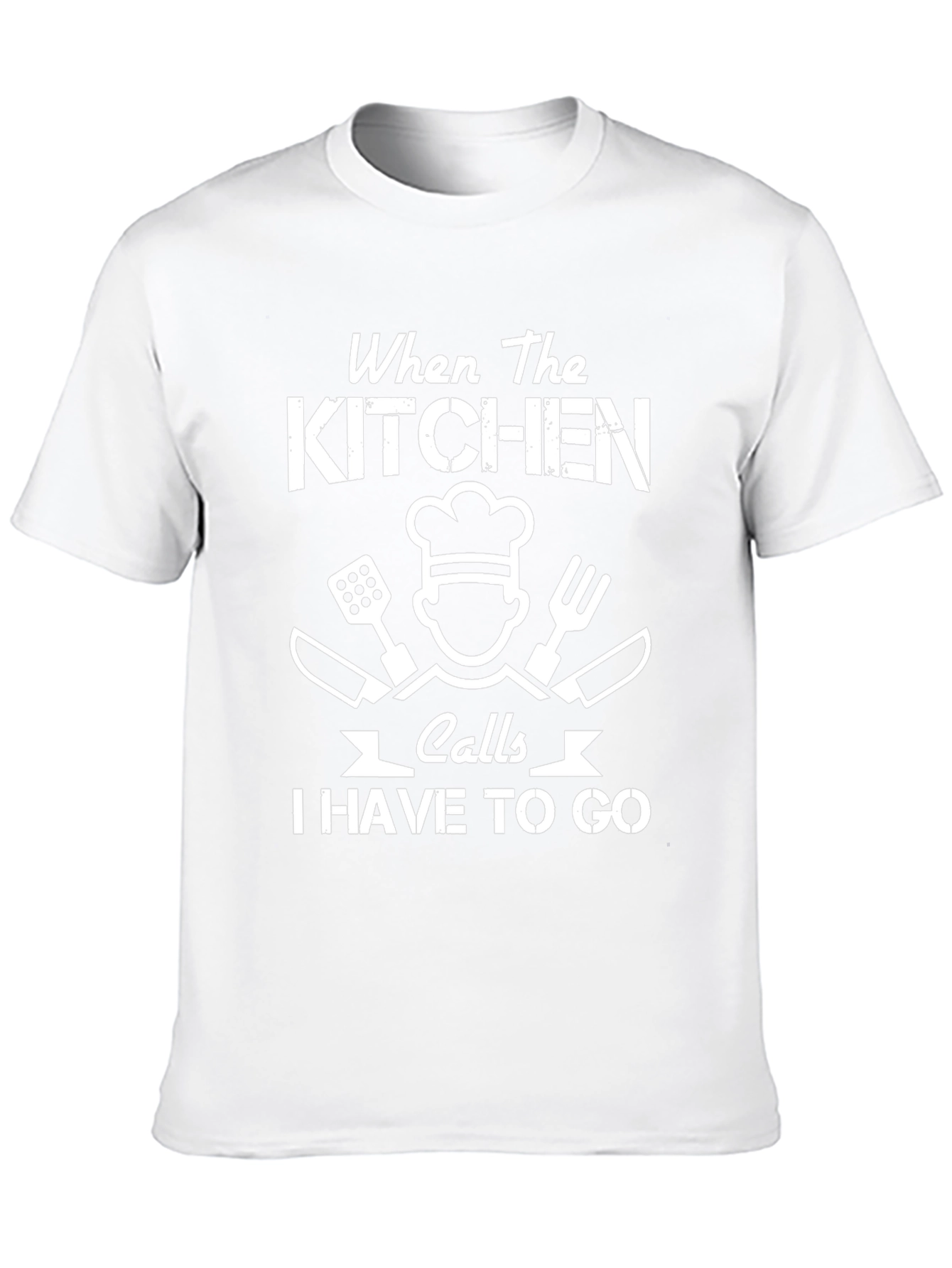 Kitchen Calls T-Shirt Chef Cook Humor Tee