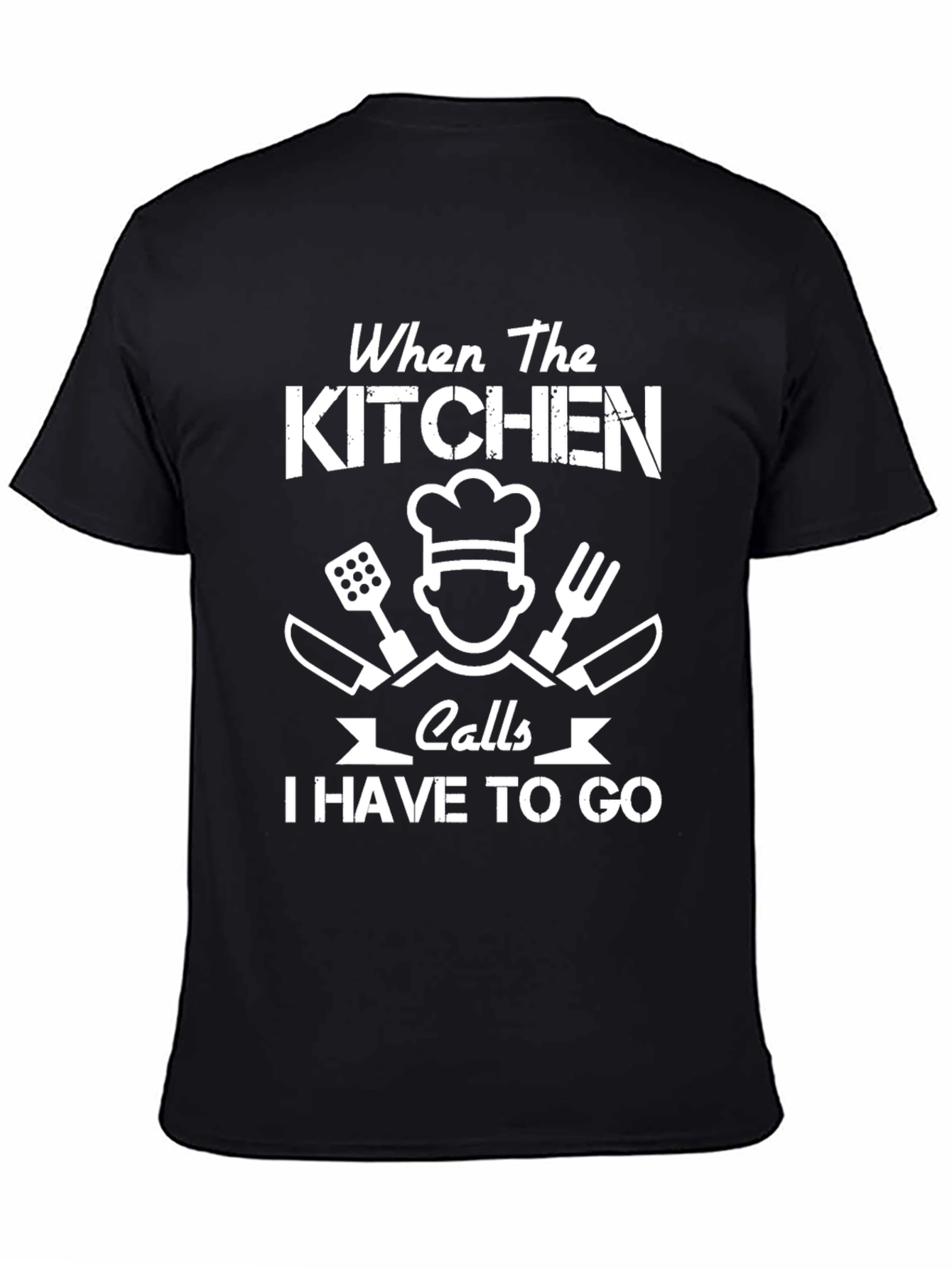 Kitchen Calls T-Shirt Chef Cook Humor Tee