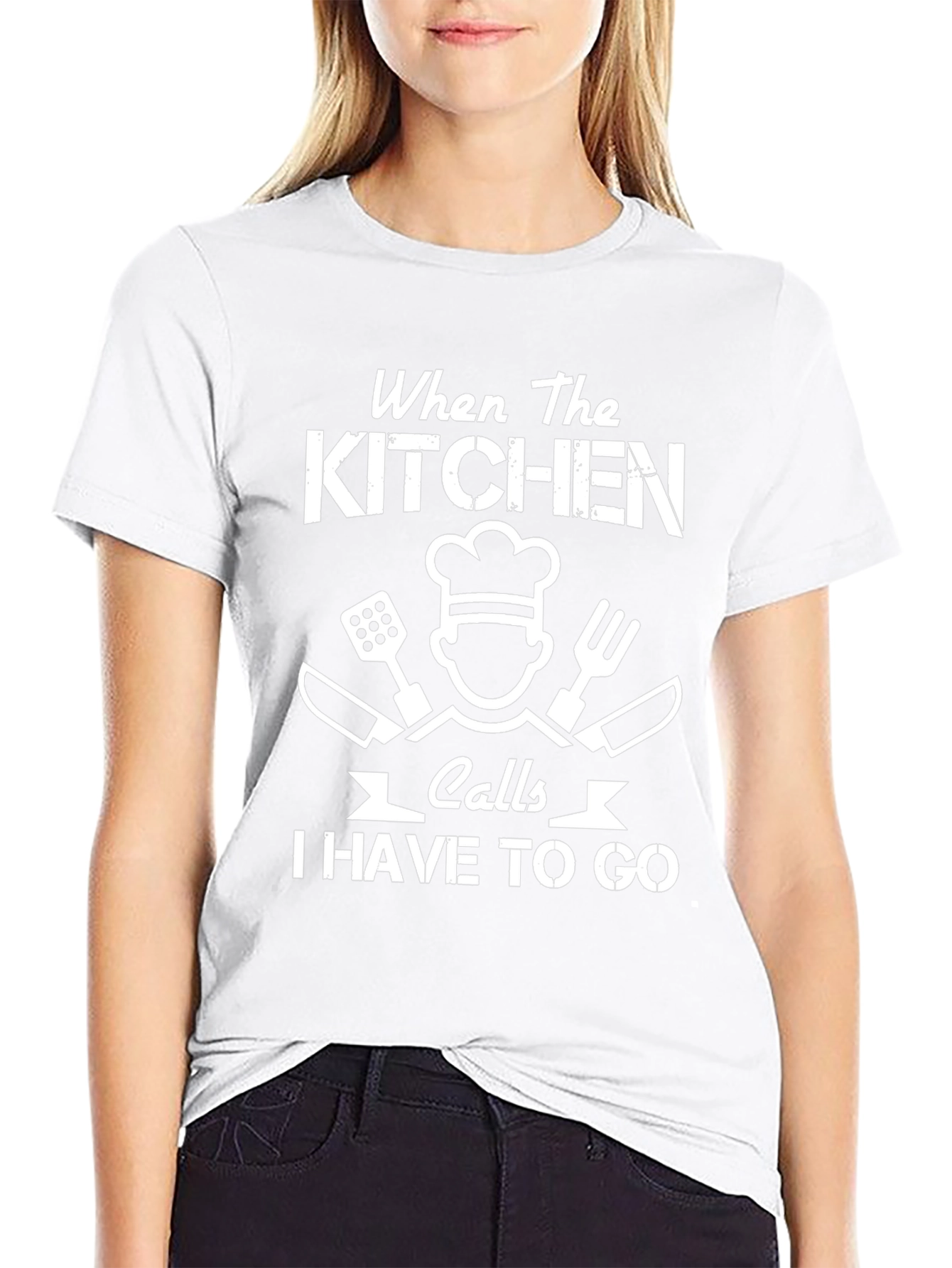 Kitchen Calls T-Shirt Chef Cook Humor Tee
