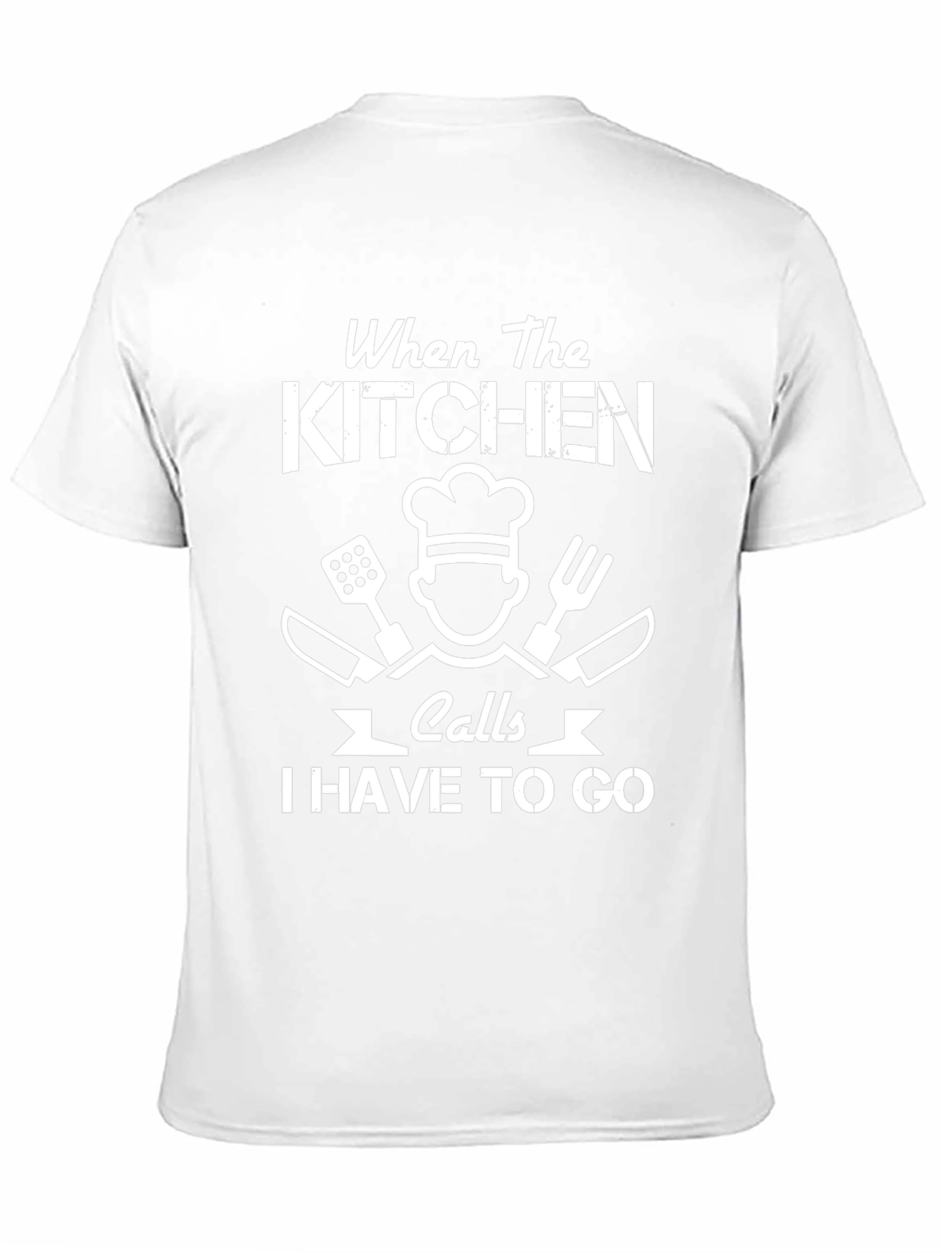 Kitchen Calls T-Shirt Chef Cook Humor Tee