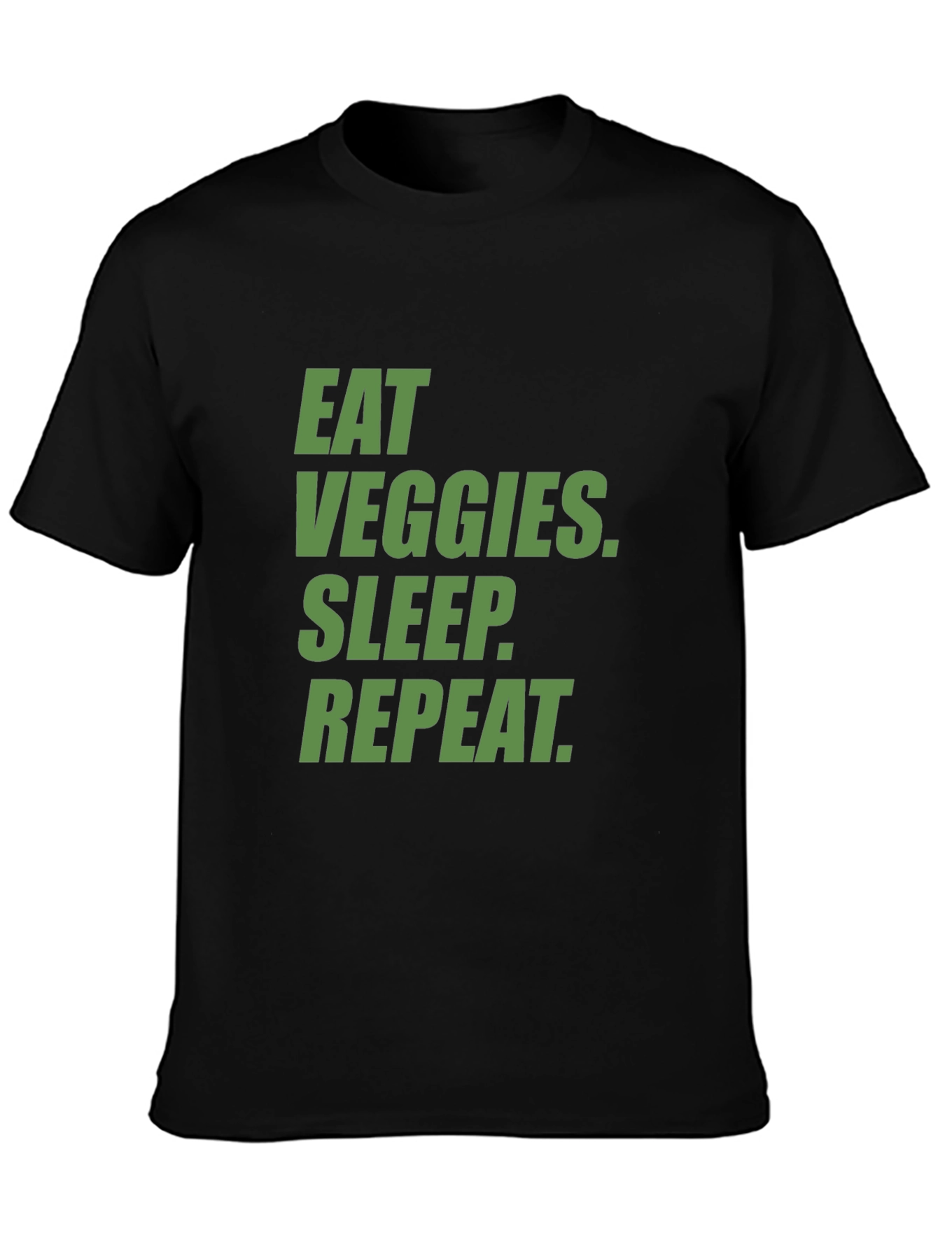 Eat Veggies Sleep Repeat T-Shirt
