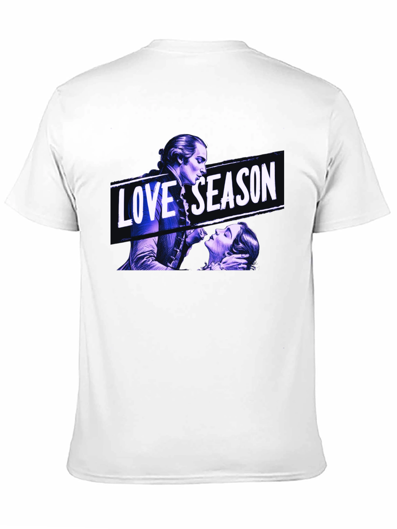 Love Season Graphic Black T-Shirt