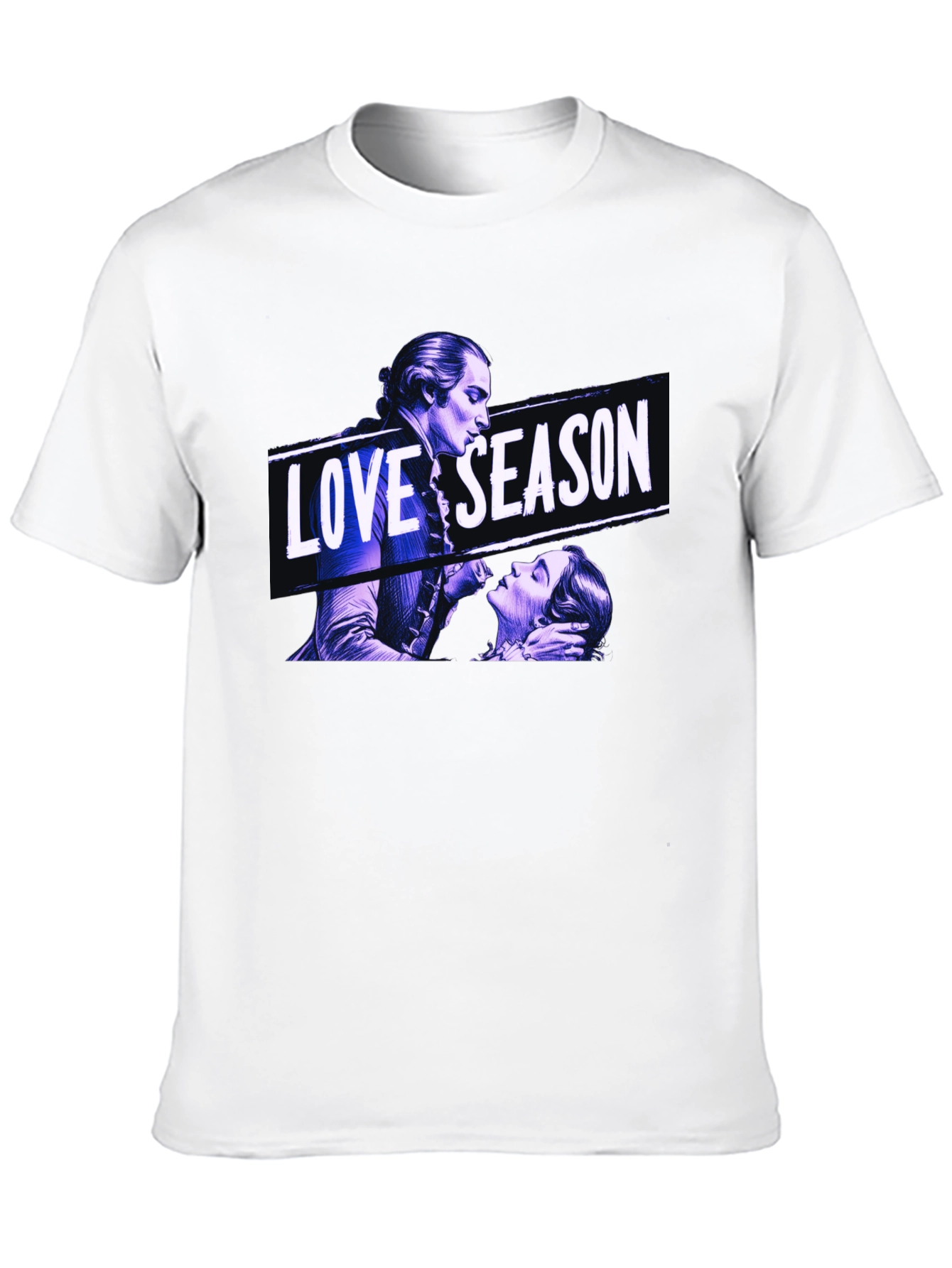Love Season Graphic Black T-Shirt