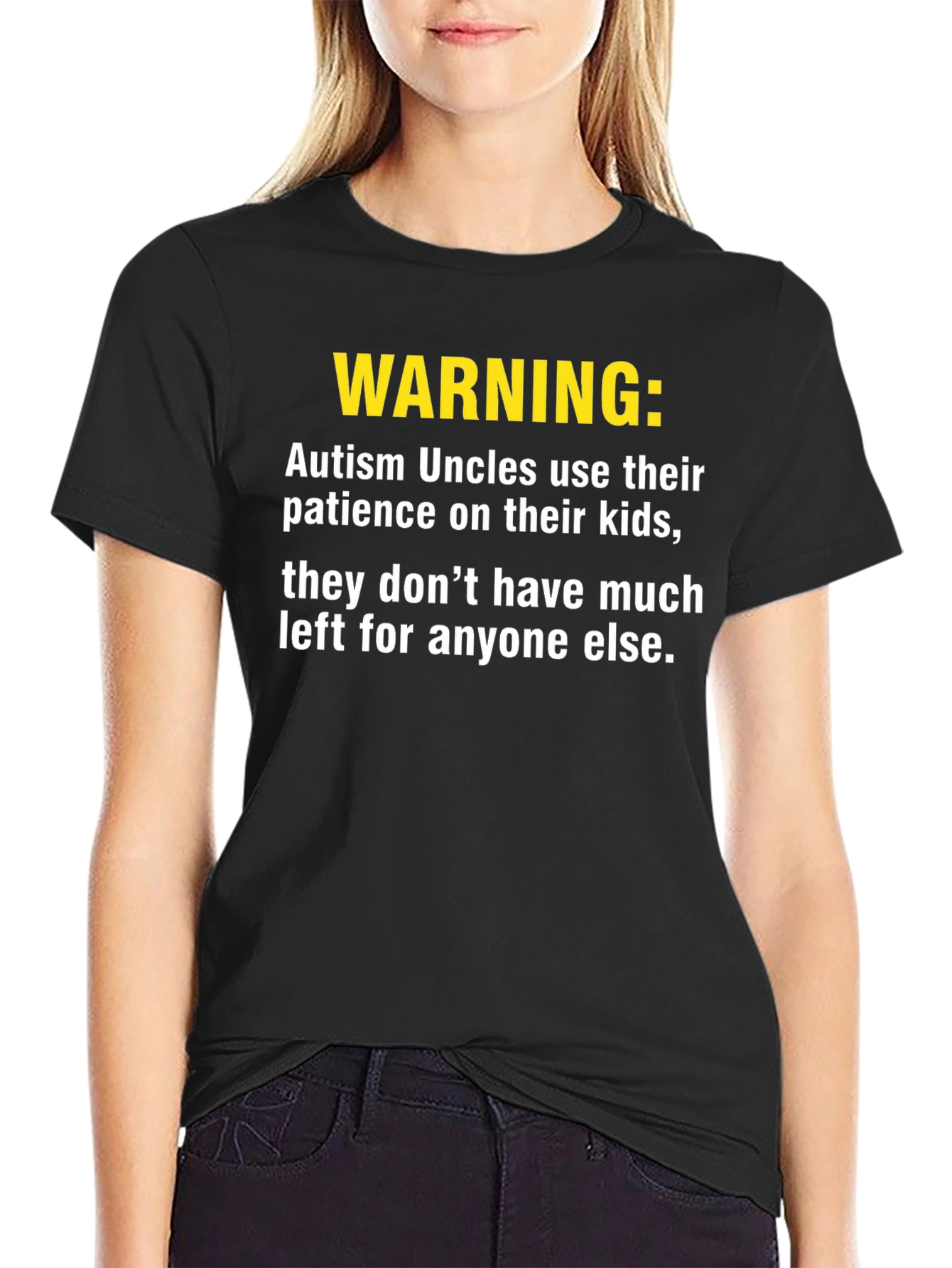 Autism Uncle Warning T-Shirt