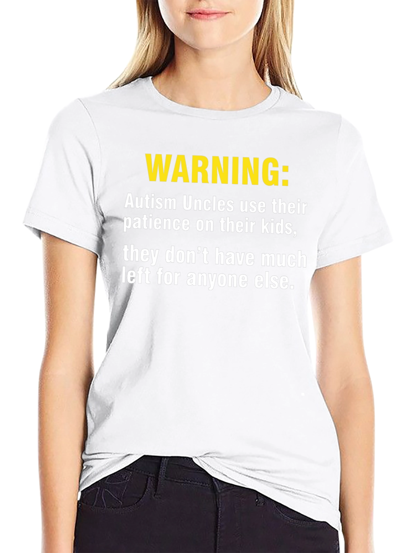 Autism Uncle Warning T-Shirt