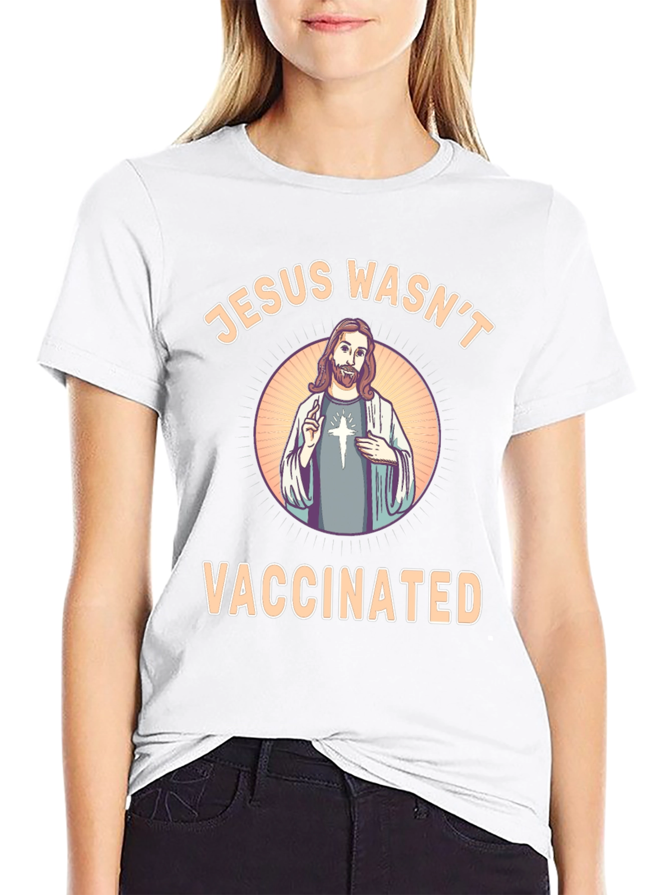 Jesus Wasnt Vaccinated T-Shirt