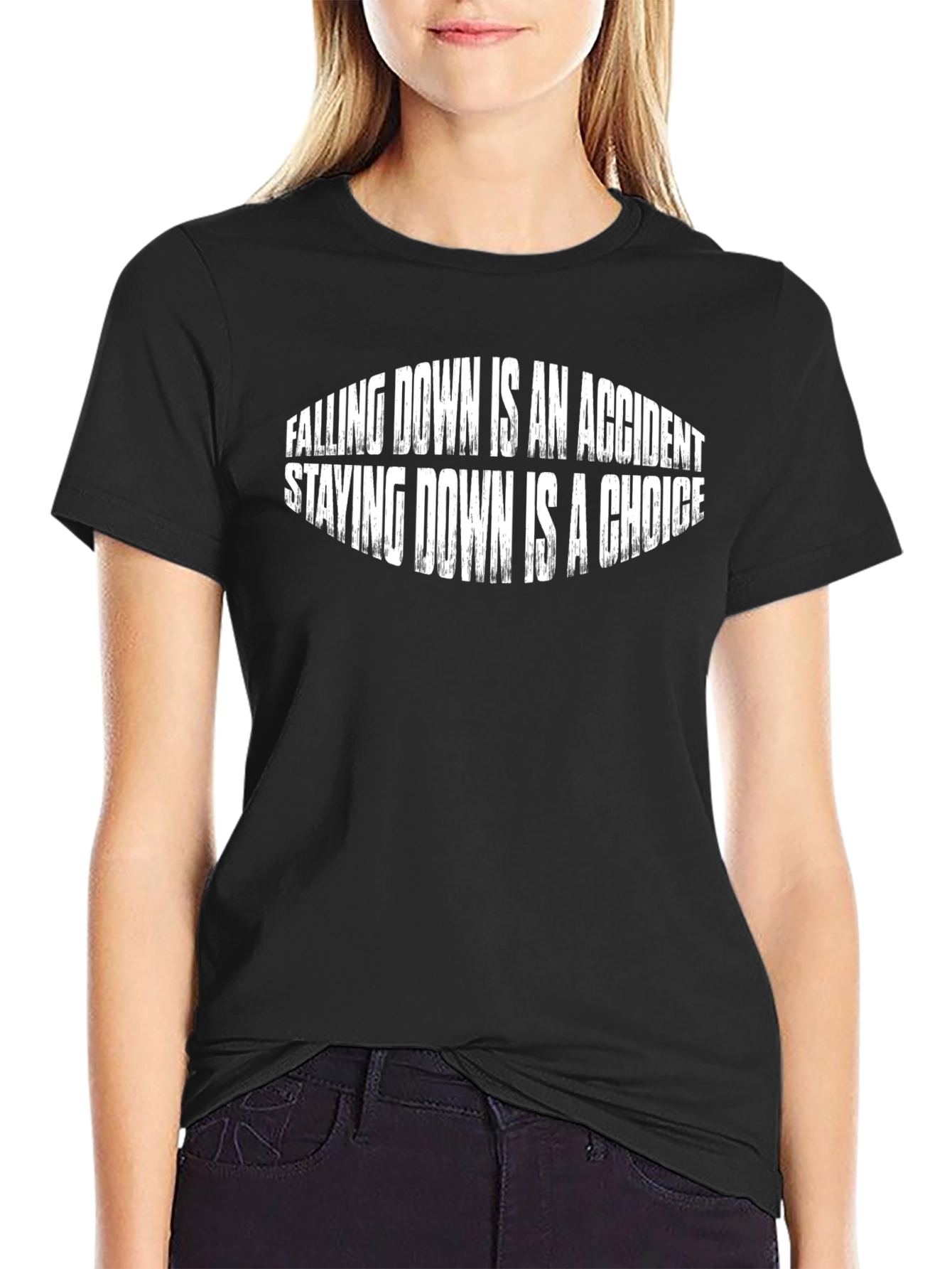 Falling Down Choice Graphic Tee