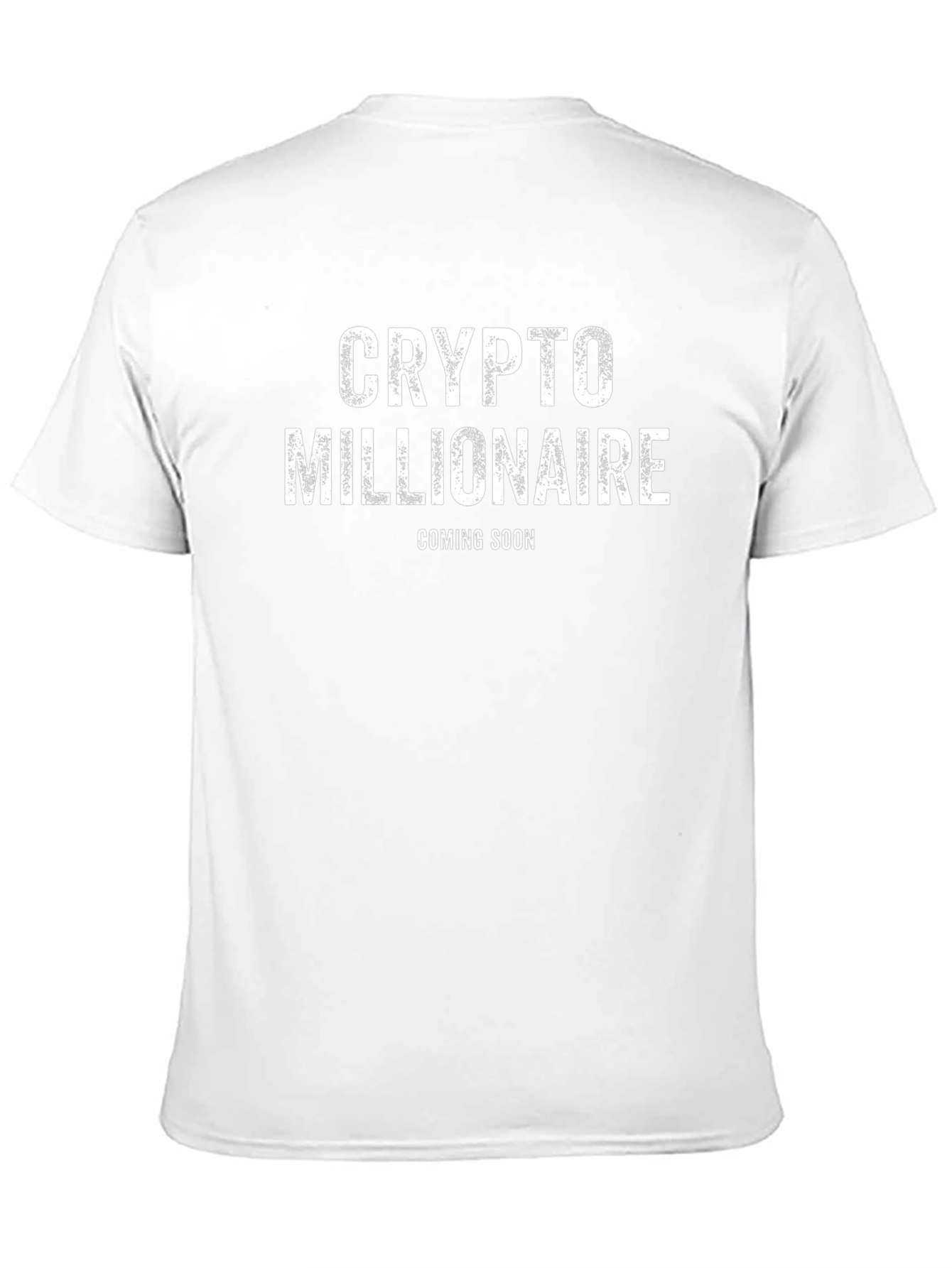 Crypto Millionaire Coming Soon Black T-Shirt
