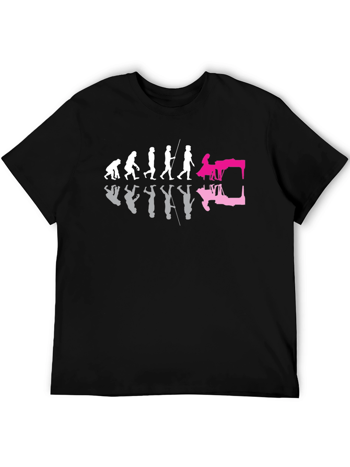 Evolution of Music T-Shirt - Black