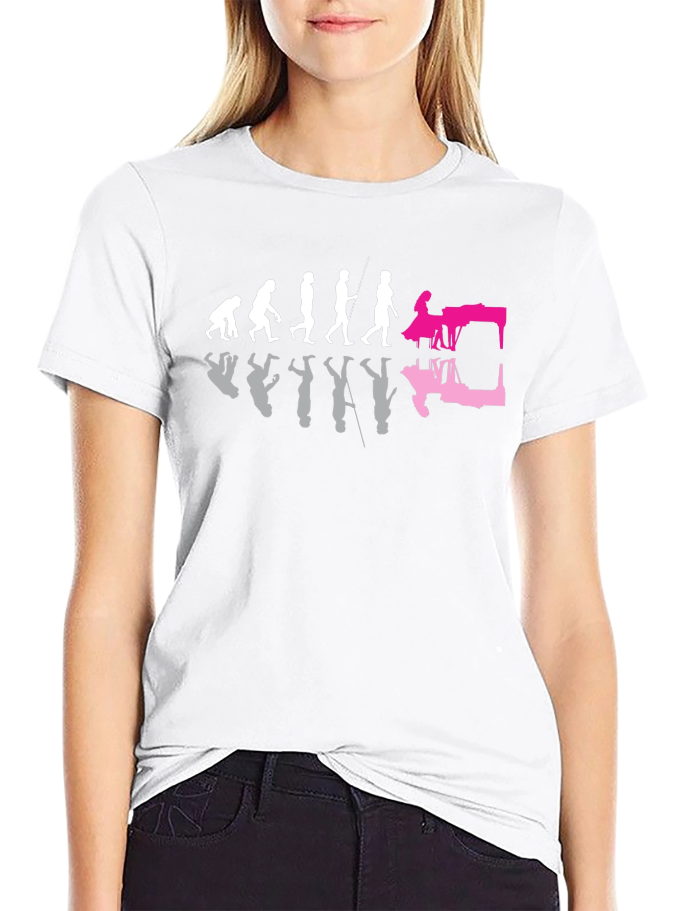 Evolution of Music T-Shirt - Black