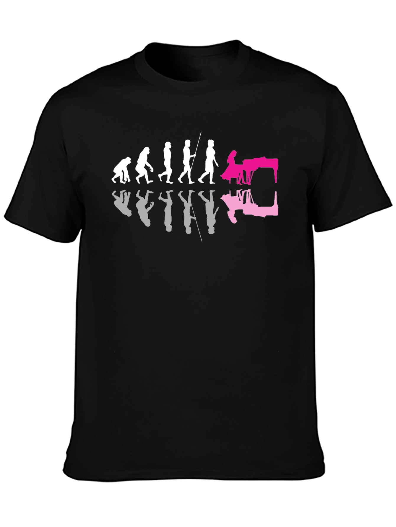 Evolution of Music T-Shirt - Black