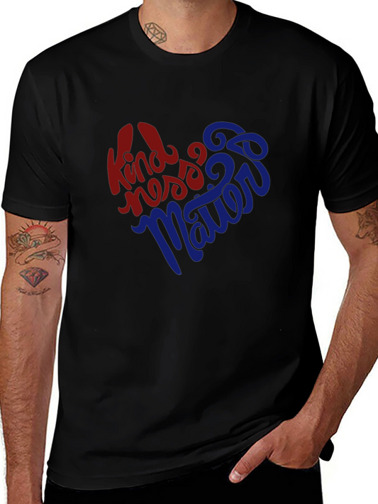 Kindness Matters Graphic Tee - Soft Cotton Crew Neck T-Shirt