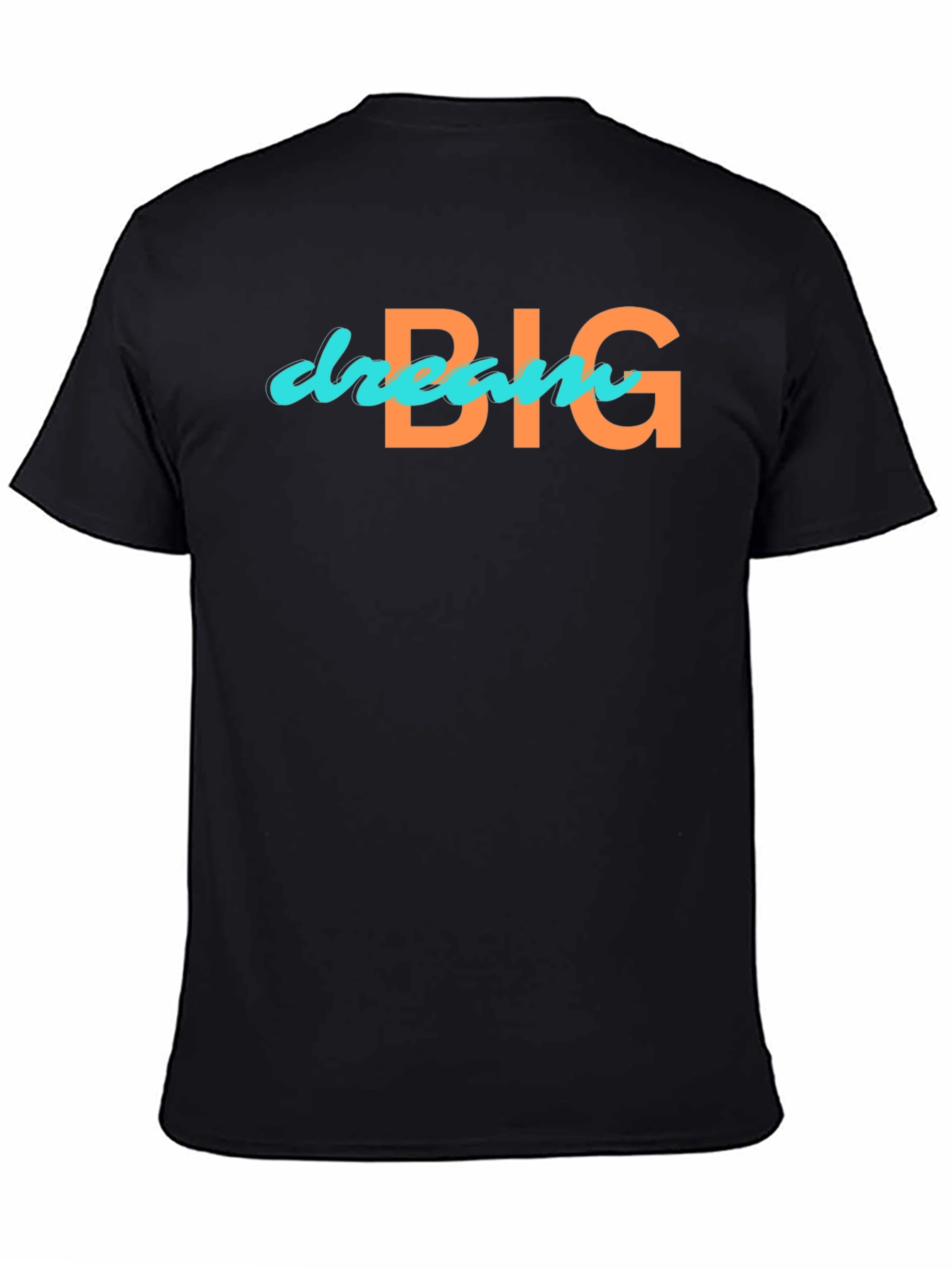 Dream Big Graphic Tee - Mens Black T-Shirt