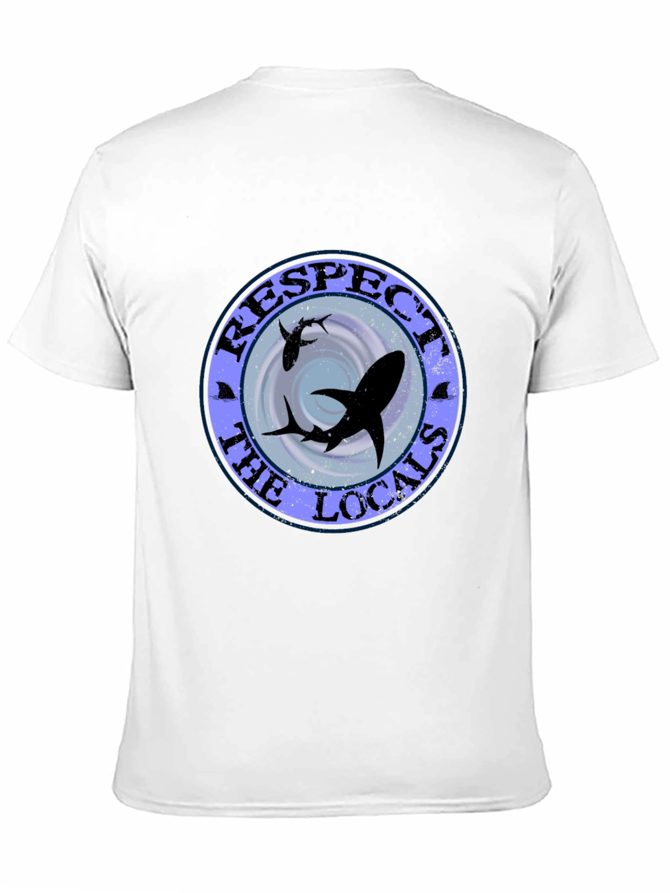 Respect the Locals Shark Graphic Tee