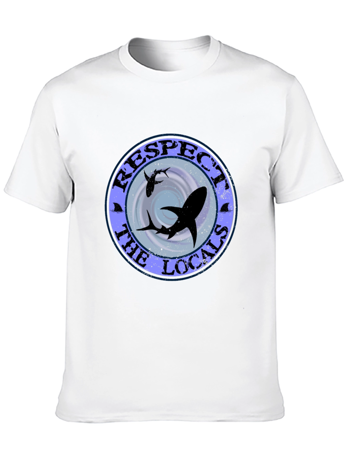 Respect the Locals Shark Graphic Tee
