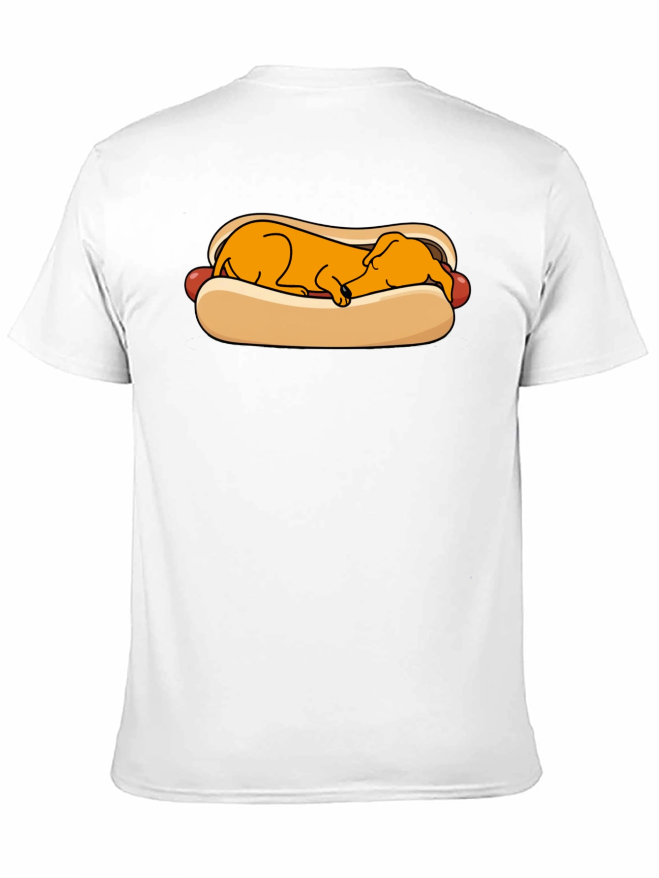 Funny Hot Dog Dachshund Graphic T-Shirt