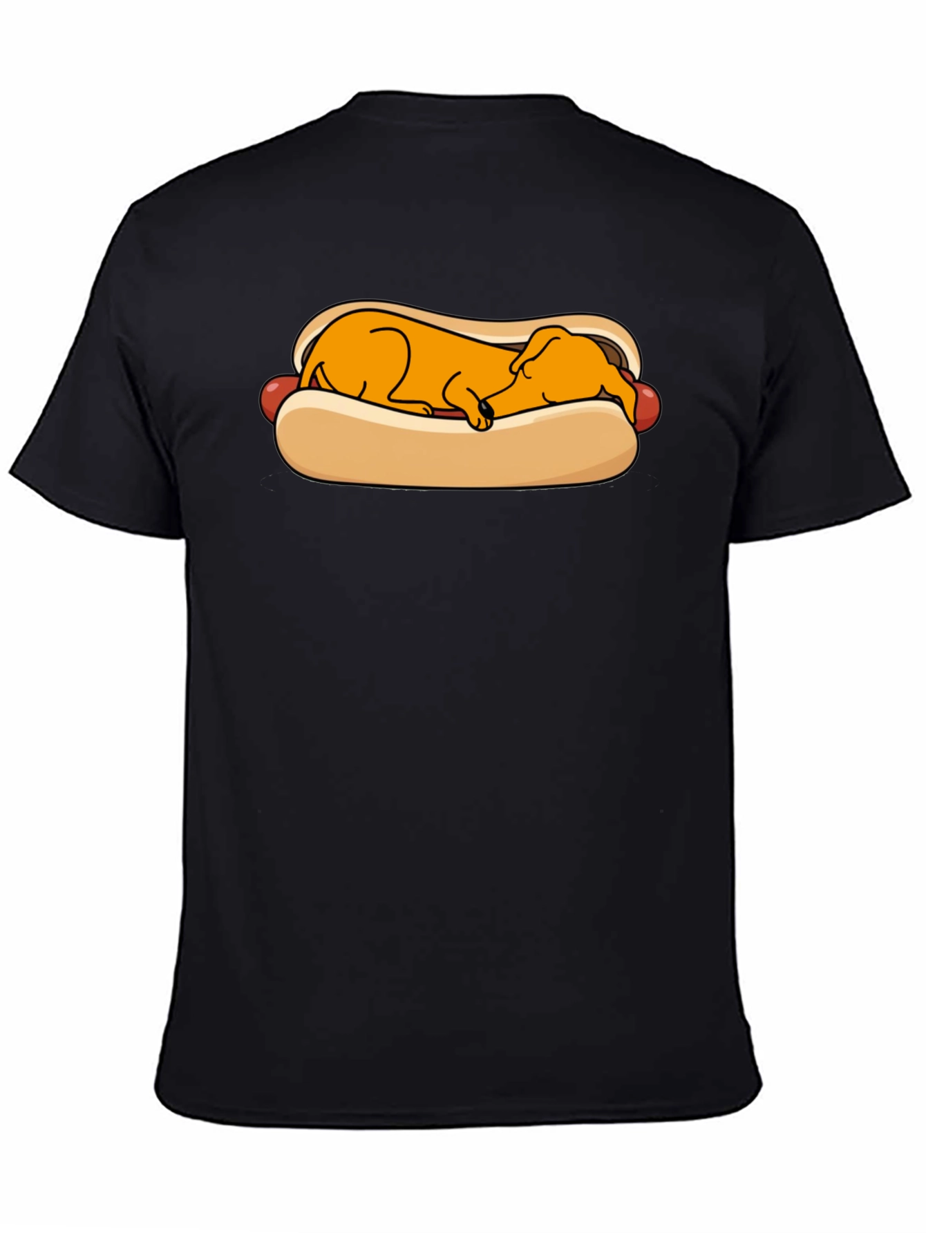 Funny Hot Dog Dachshund Graphic T-Shirt