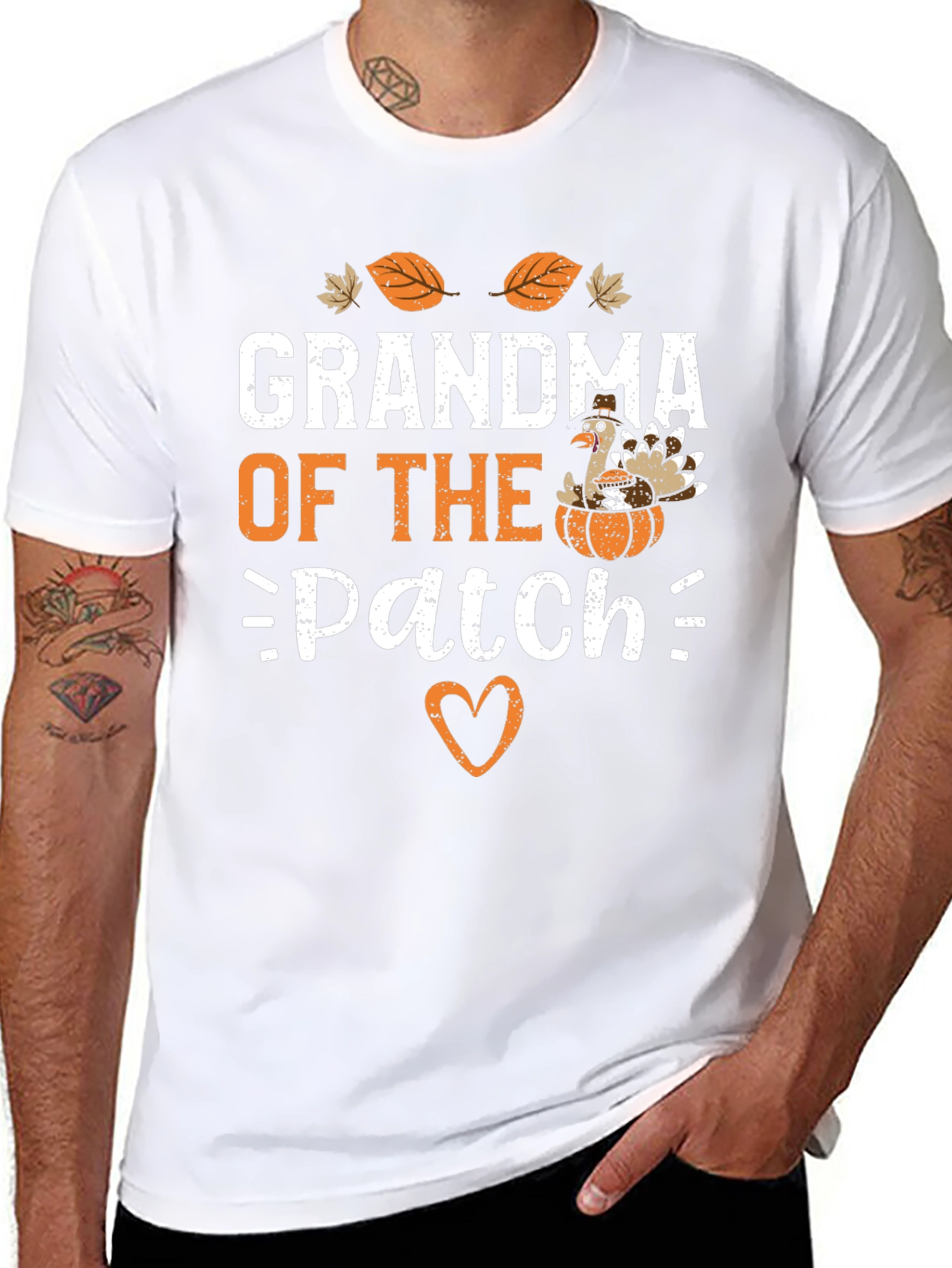 Grandma of the Patch Thanksgiving T-Shirt