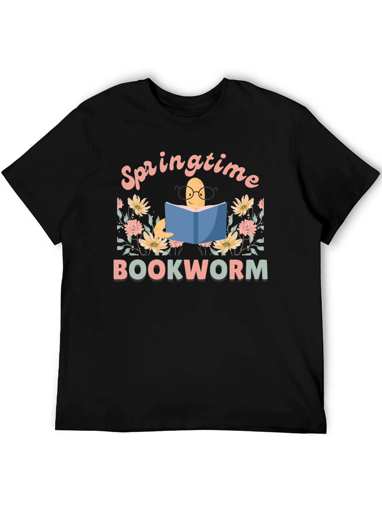 Springtime Bookworm T-Shirt