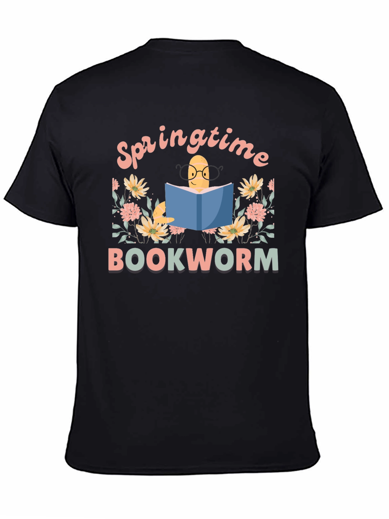 Springtime Bookworm T-Shirt