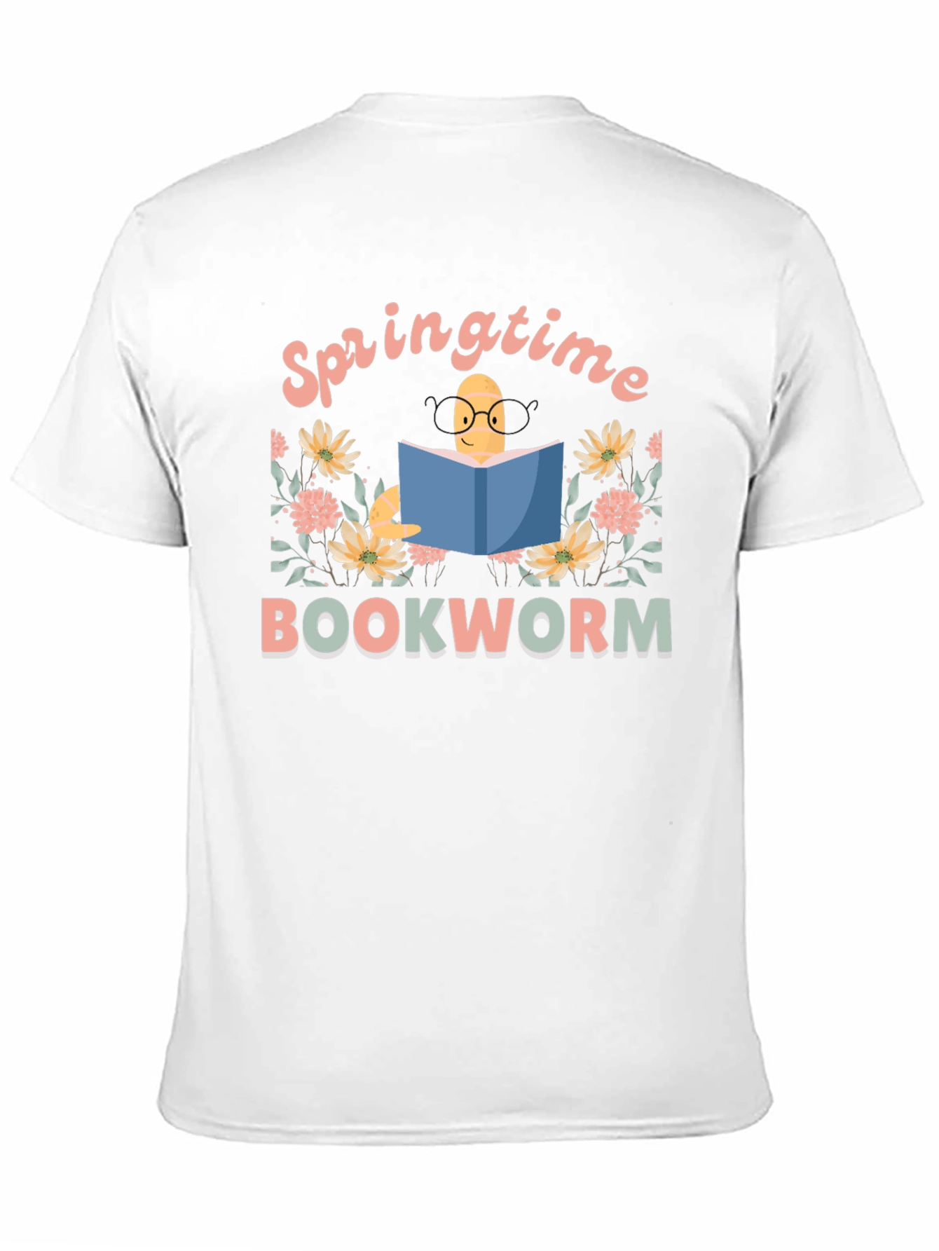 Springtime Bookworm T-Shirt
