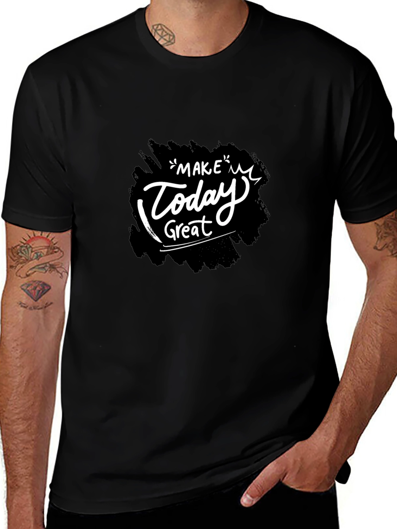 Make Today Great Black T-Shirt