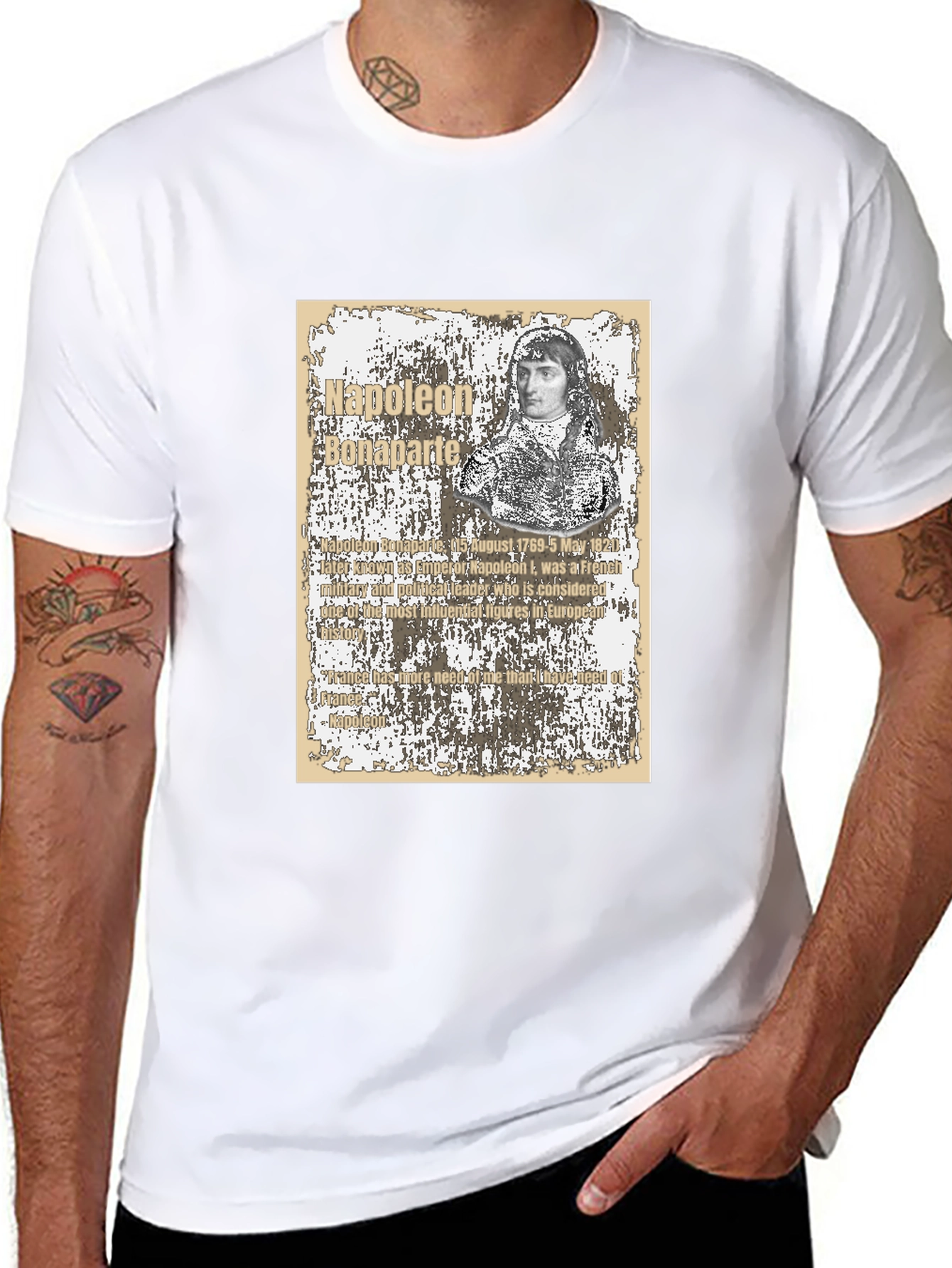 Napoleon Bonaparte Graphic T-Shirt