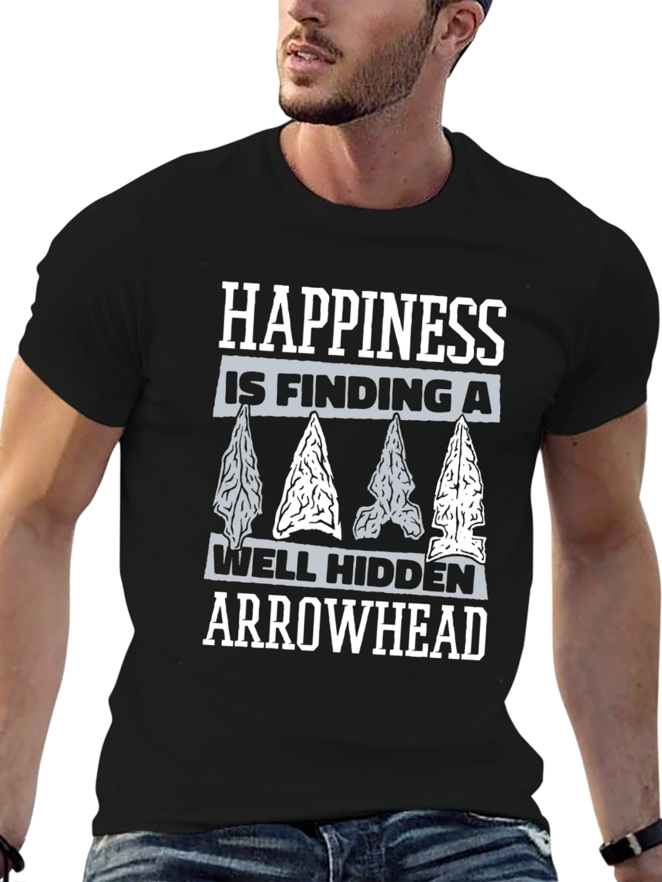 Happiness Arrowhead Hunting T-Shirt