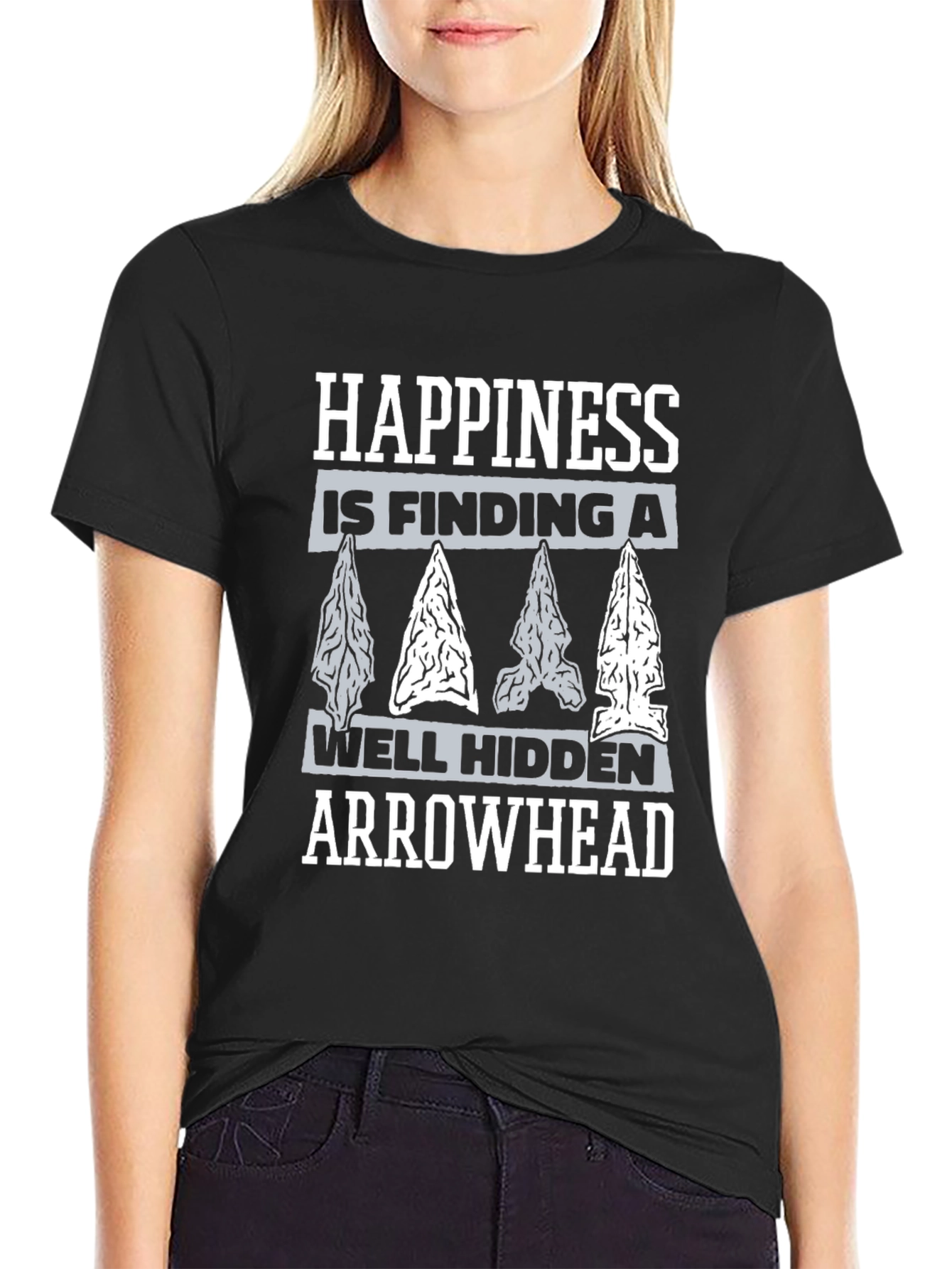 Happiness Arrowhead Hunting T-Shirt