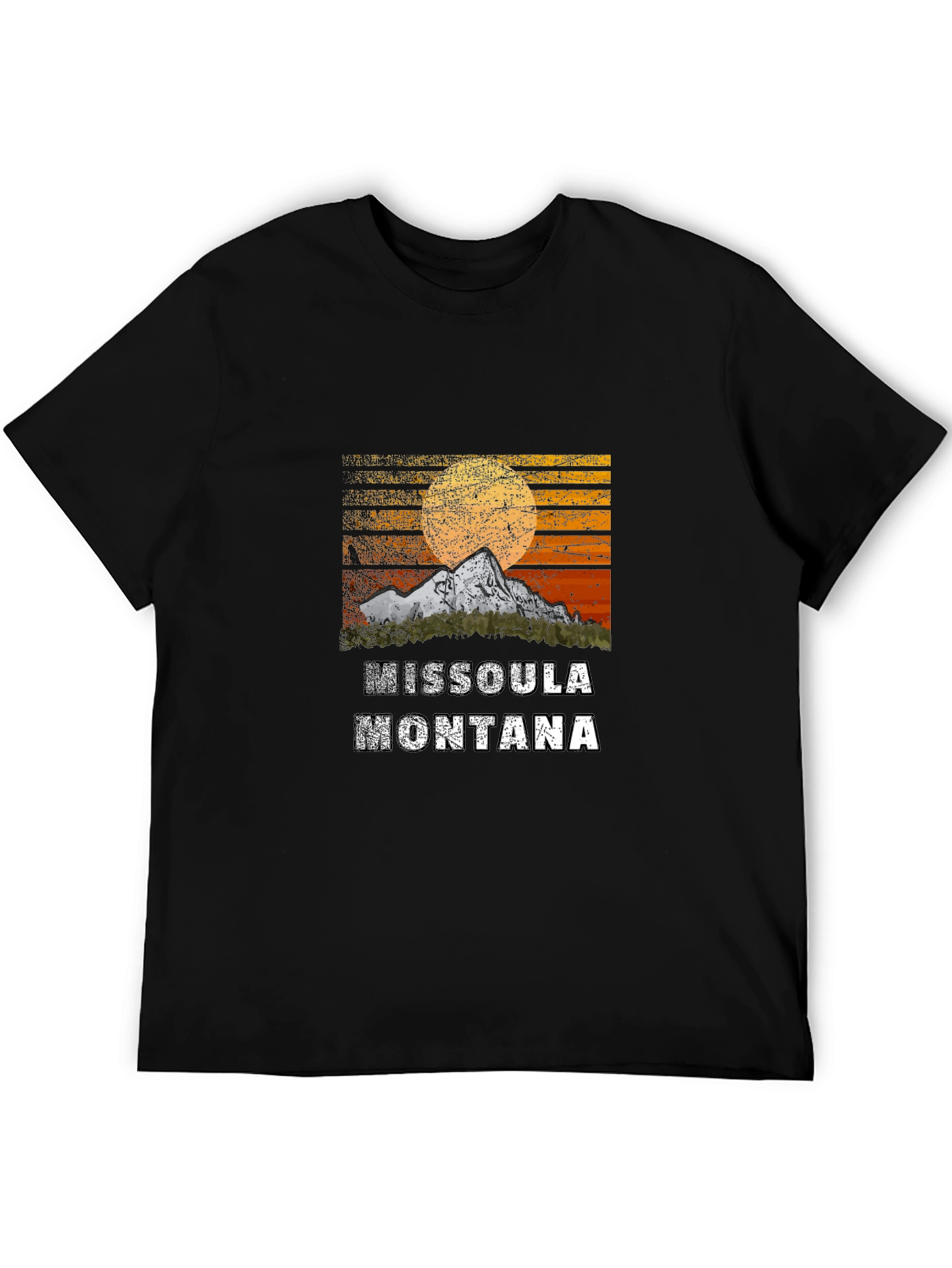 Missoula Montana Mountain Graphic Tee