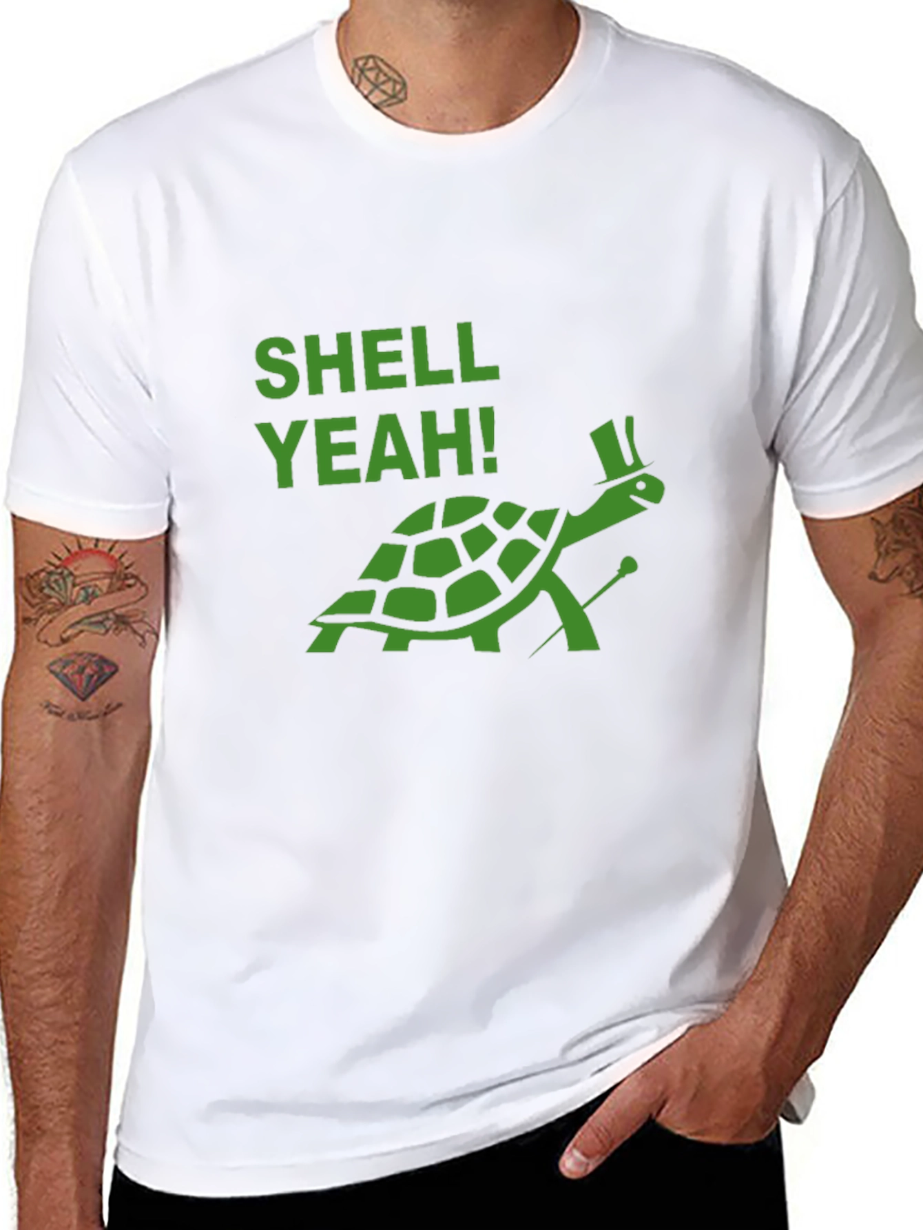 Shell Yeah! Turtle Graphic T-Shirt