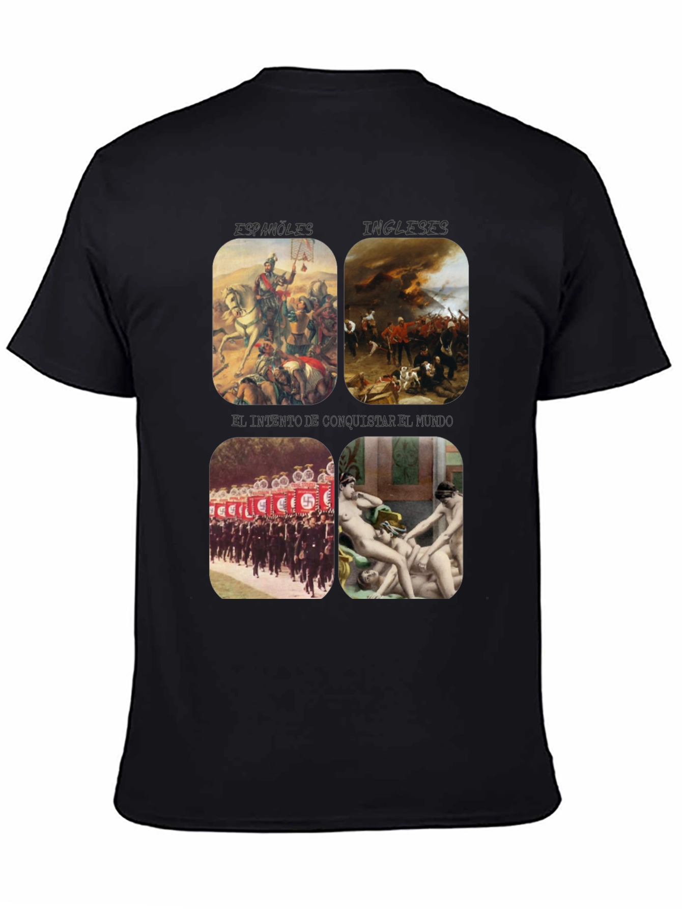 Controversial Graphic Print T-Shirt