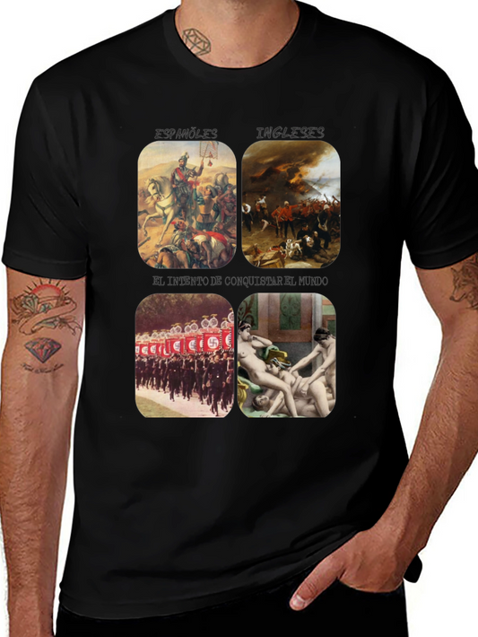 Controversial Graphic Print T-Shirt