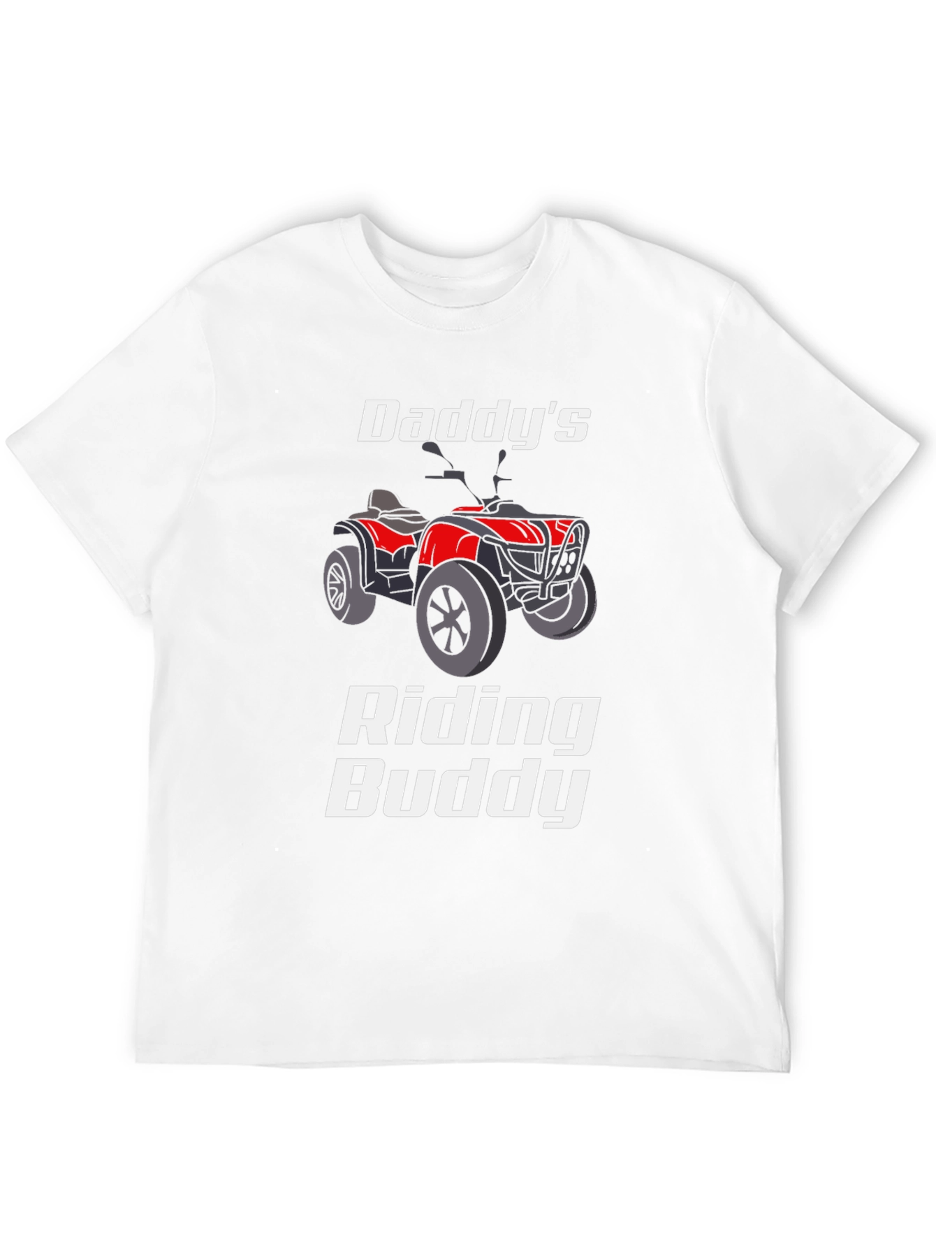 Daddys Riding Buddy Graphic Tee - Black