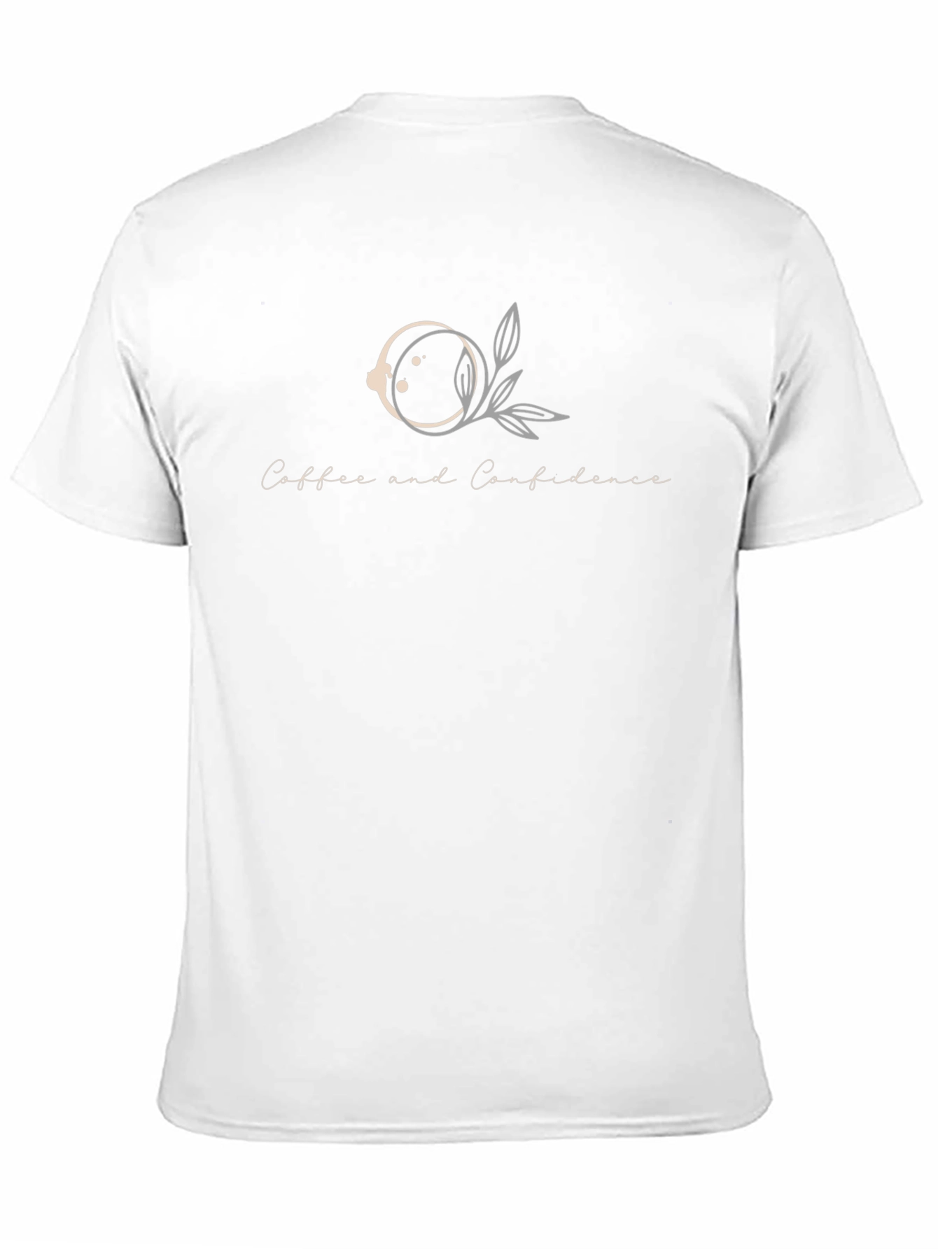 Coffee and Confidence Graphic Tee - Casual Comfort