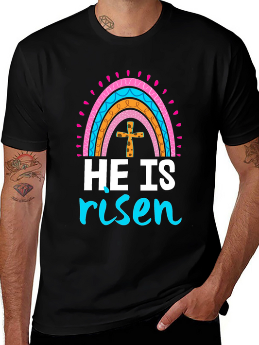 He Is Risen Easter Graphic T-Shirt
